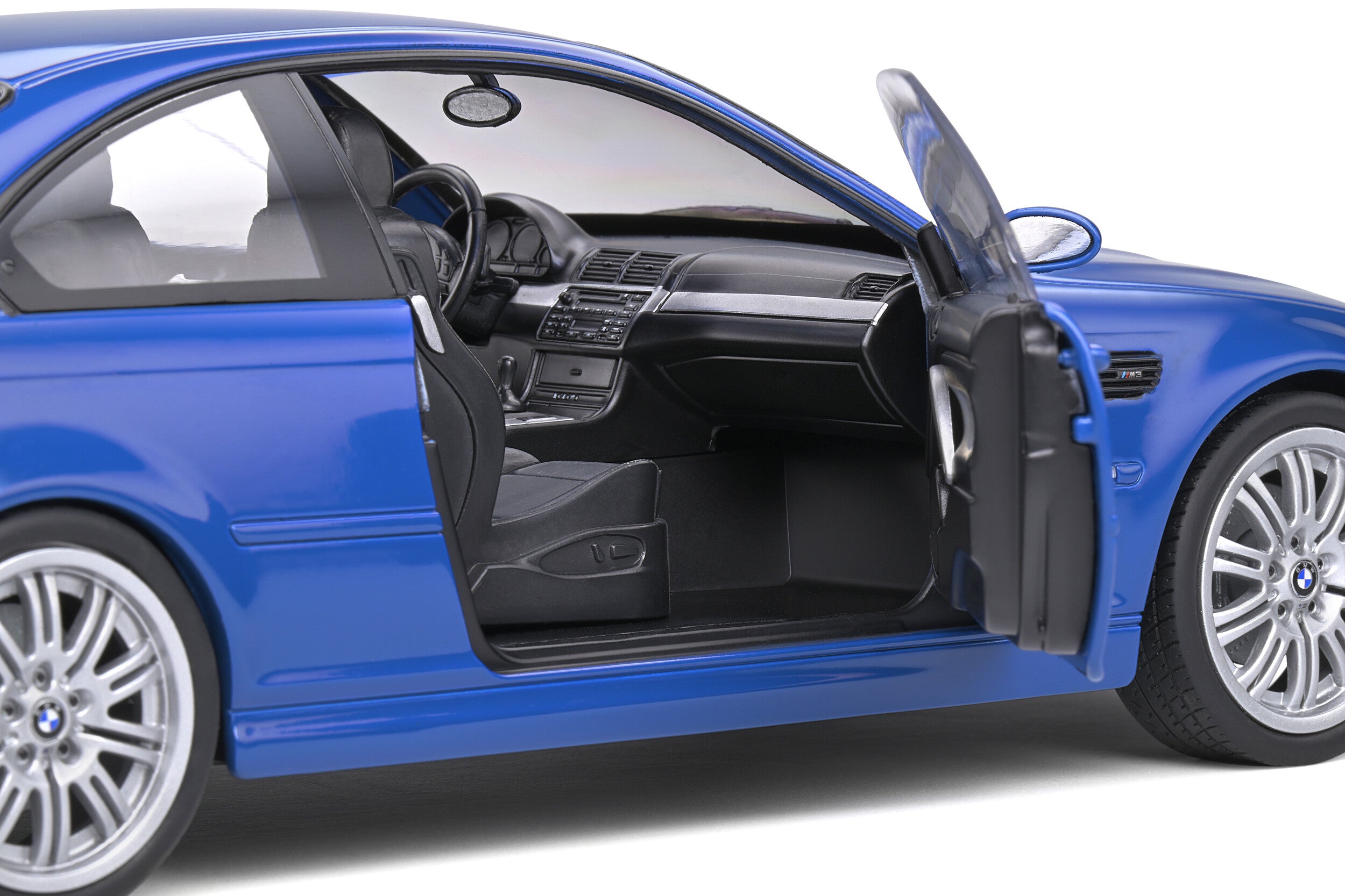BMW E46 M3 Coupé - Laguna Blue - 2000 - 1:18