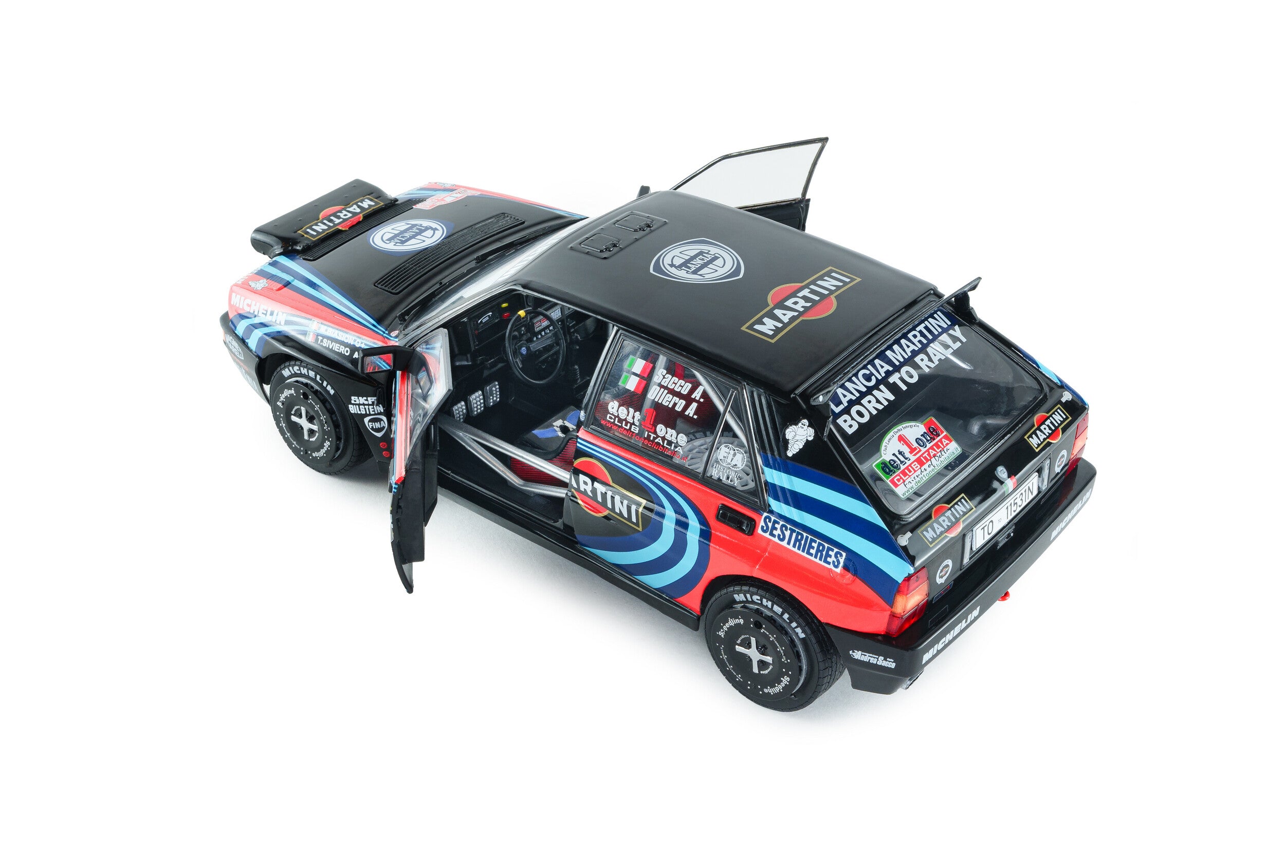 Lancia Delta HF Integrale Tribute to Biasion Rallye Monte-Carlo 1990 A. Sacco - 1:18