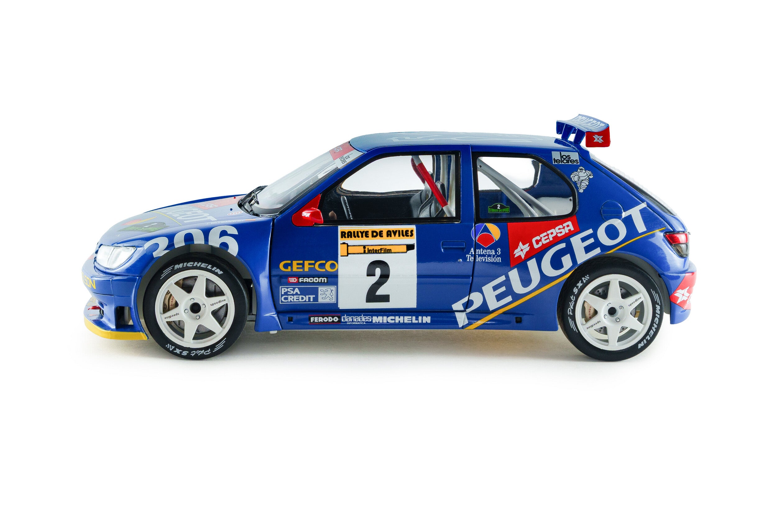 Peugeot 306 Maxi Rallye d’Avilés 1997 #2 J. Azcona/J. Billmaier - 1:18