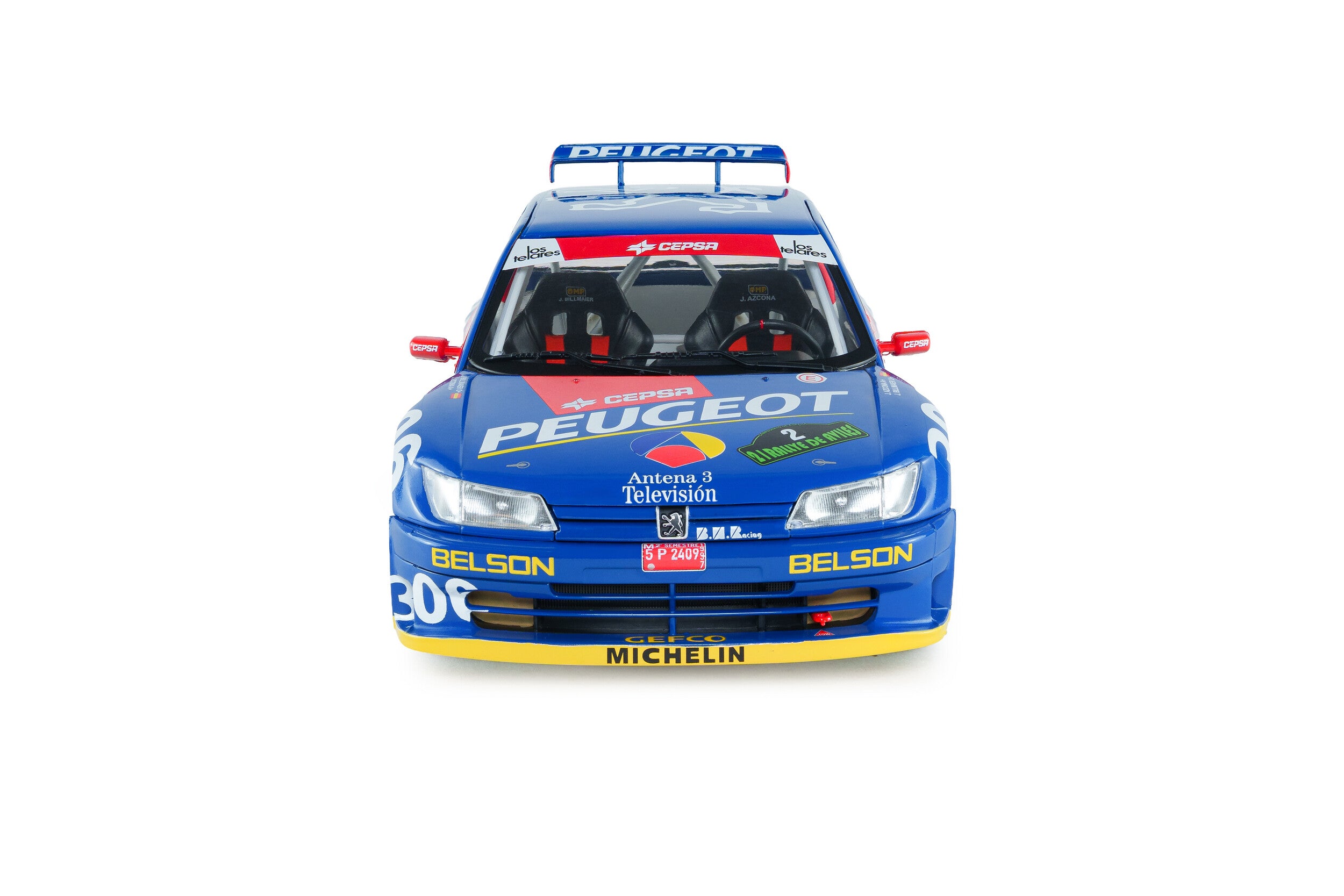 Peugeot 306 Maxi Rallye d’Avilés 1997 #2 J. Azcona/J. Billmaier - 1:18