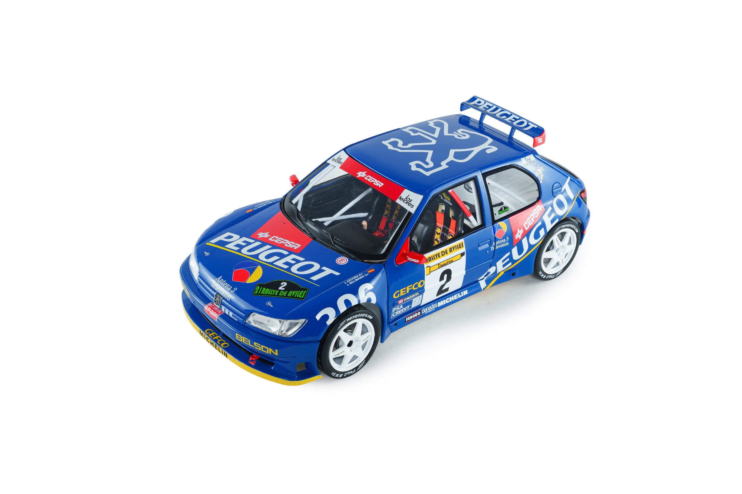 Peugeot 306 Maxi Rallye d’Avilés 1997 #2 J. Azcona/J. Billmaier - 1:18