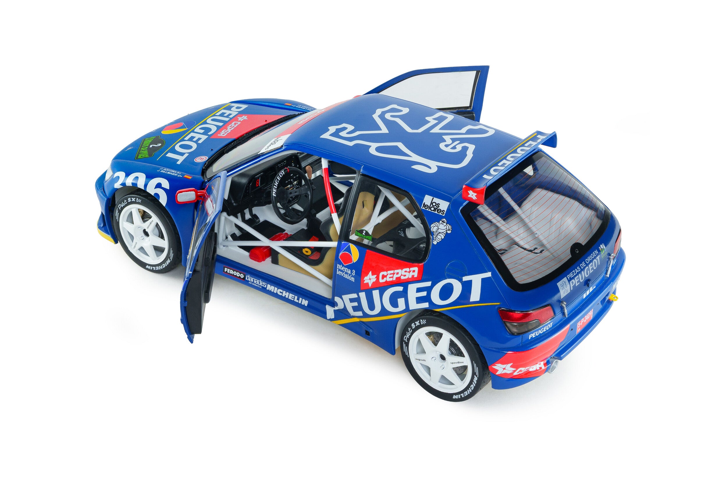 Peugeot 306 Maxi Rallye d’Avilés 1997 #2 J. Azcona/J. Billmaier - 1:18