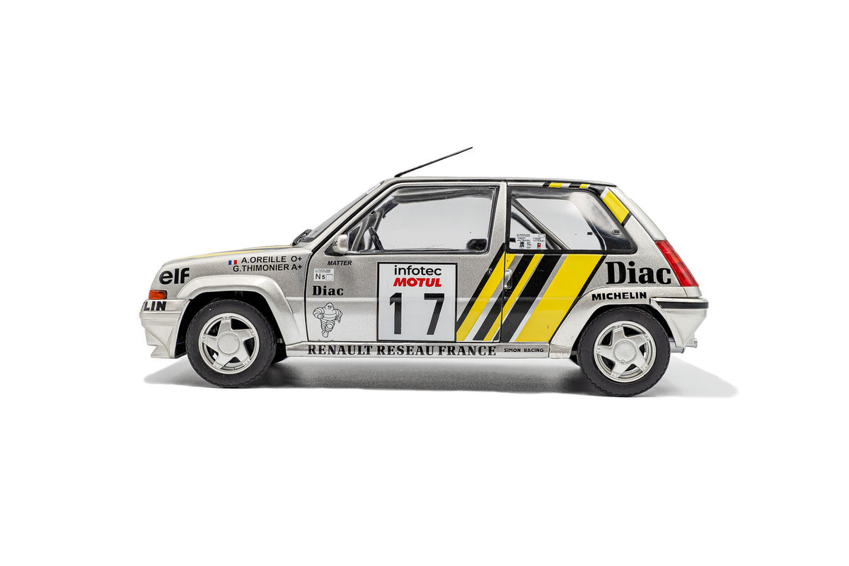 Renault 5 GT Turbo Mk2 Tour de Corse 1989 #17 A. Oreille - 1:18