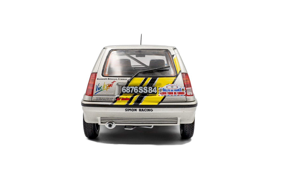 Renault 5 GT Turbo Mk2 Tour de Corse 1989 #17 A. Oreille - 1:18