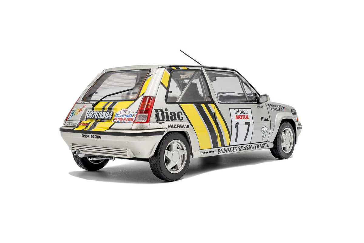 Renault 5 GT Turbo Mk2 Tour de Corse 1989 #17 A. Oreille - 1:18