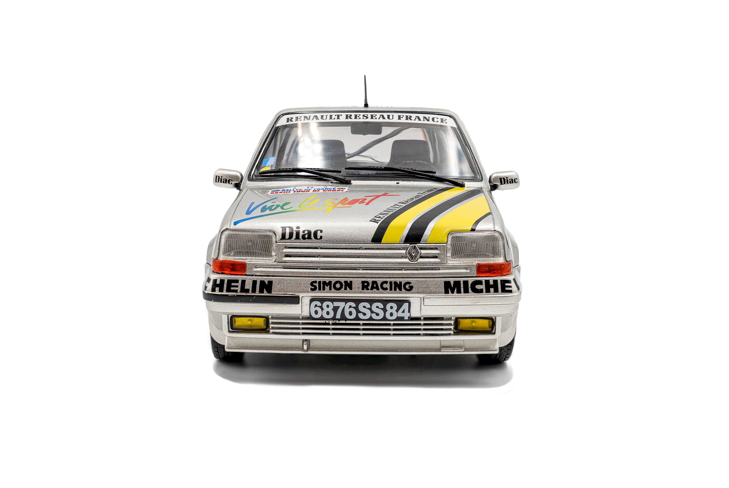 Renault 5 GT Turbo Mk2 Tour de Corse 1989 #17 A. Oreille - 1:18
