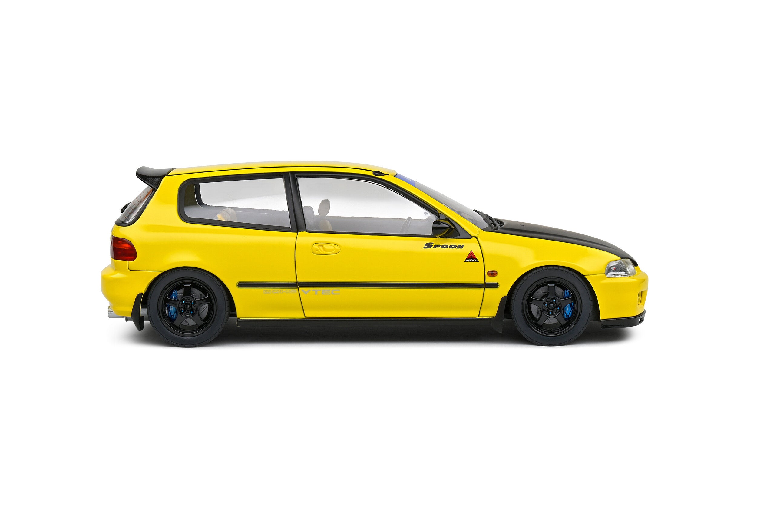 Honda Civic EG6 Spoon Version - Yellow Carnival - 1991 - 1:18