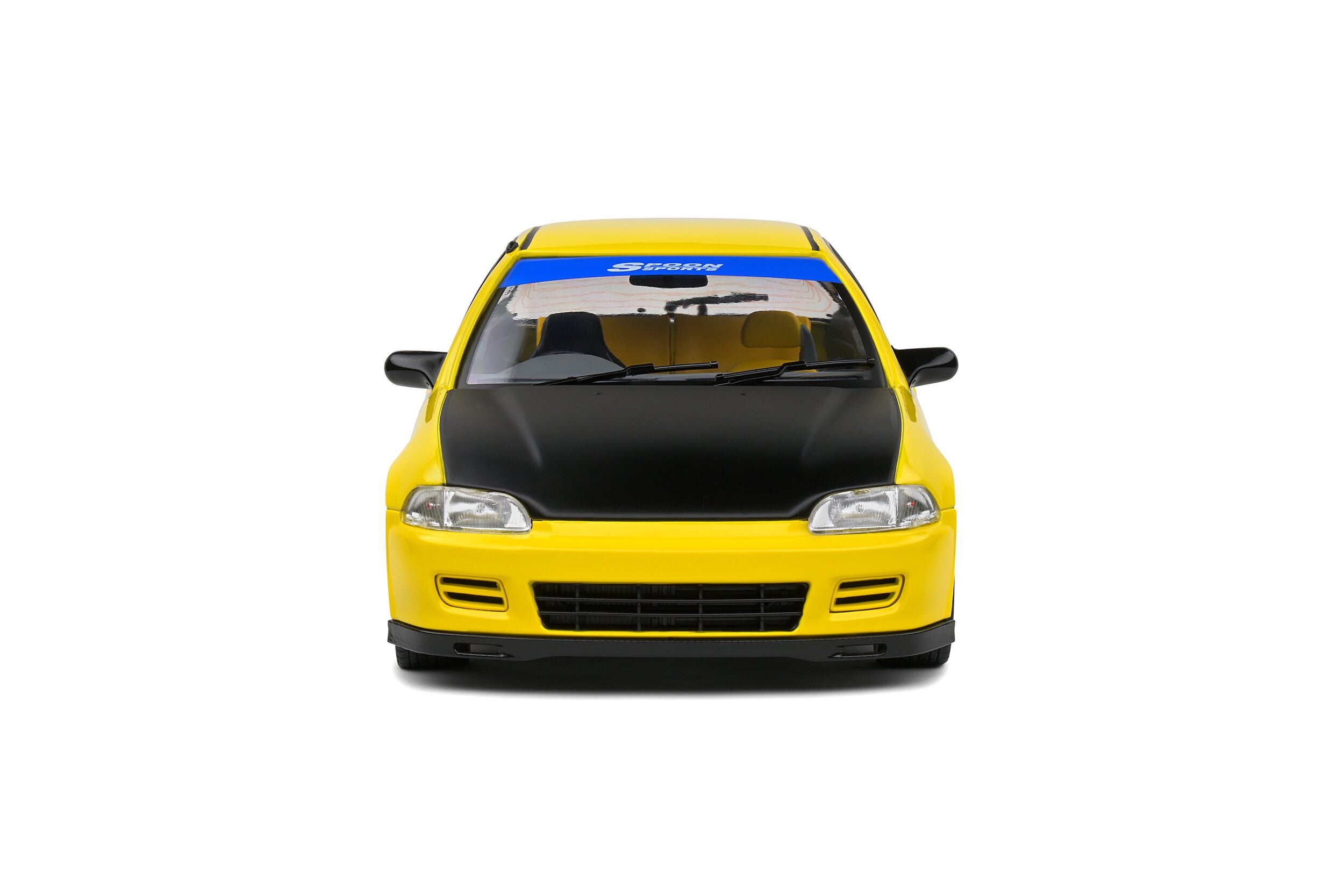 Honda Civic EG6 Spoon Version - Yellow Carnival - 1991 - 1:18