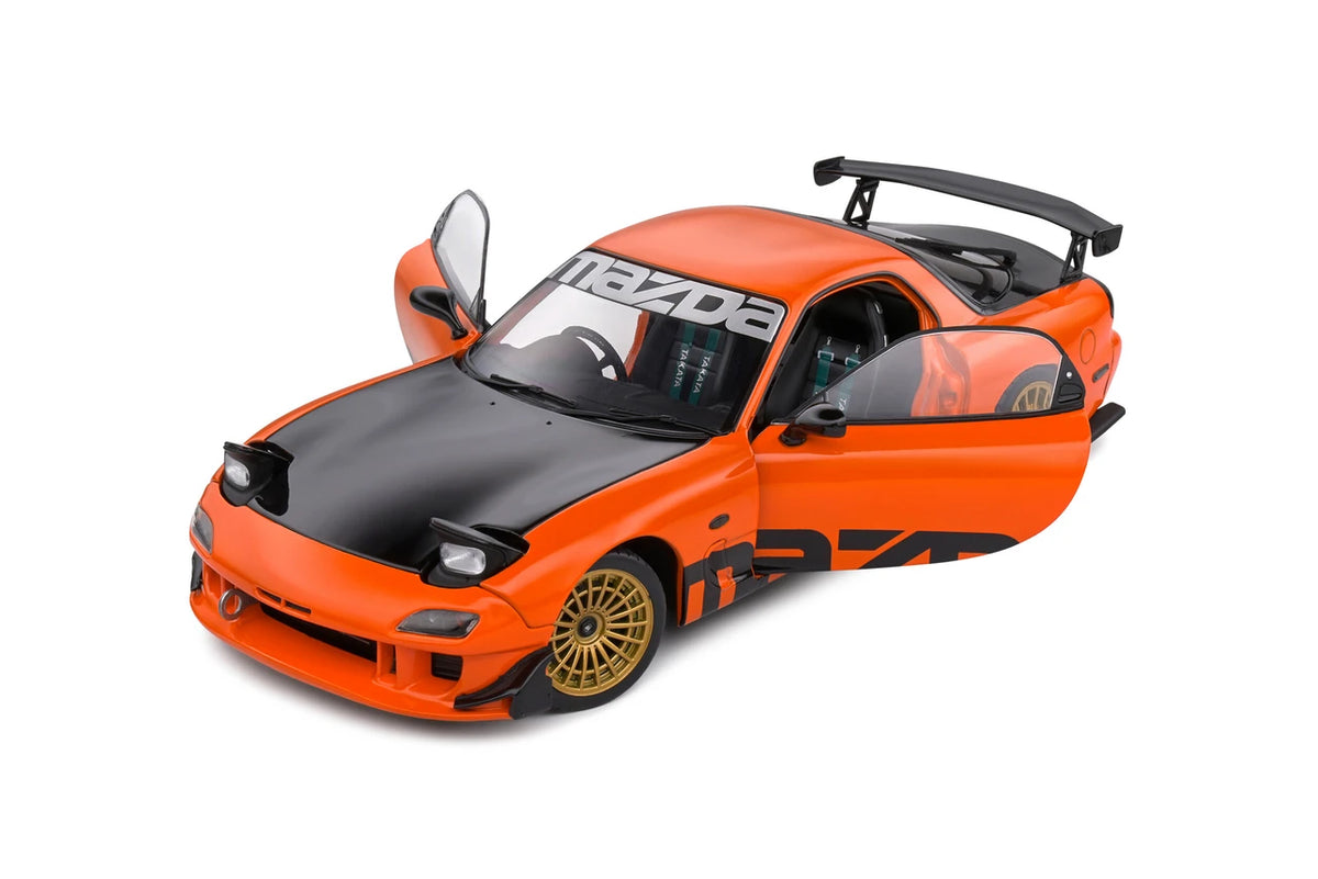 Mazda RX-7 FD3RS - Laranja - 1999 - 1:18