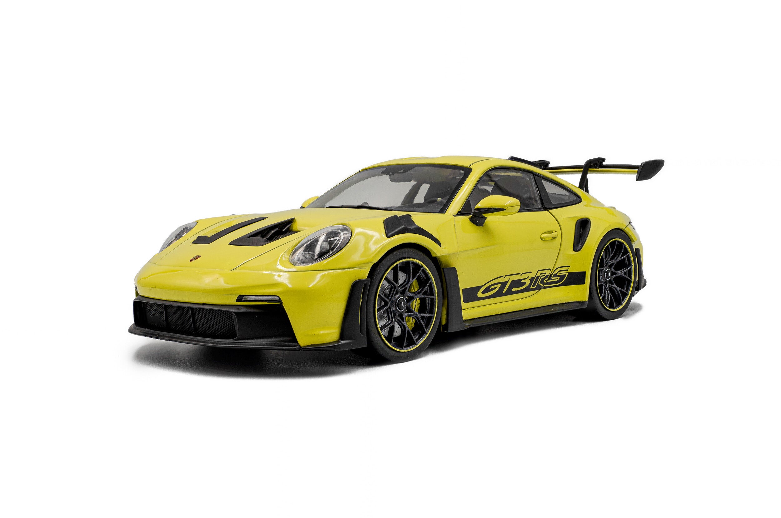 Porsche 911 GT3 RS Solido Works Neon Lime - 2024 - 1:18