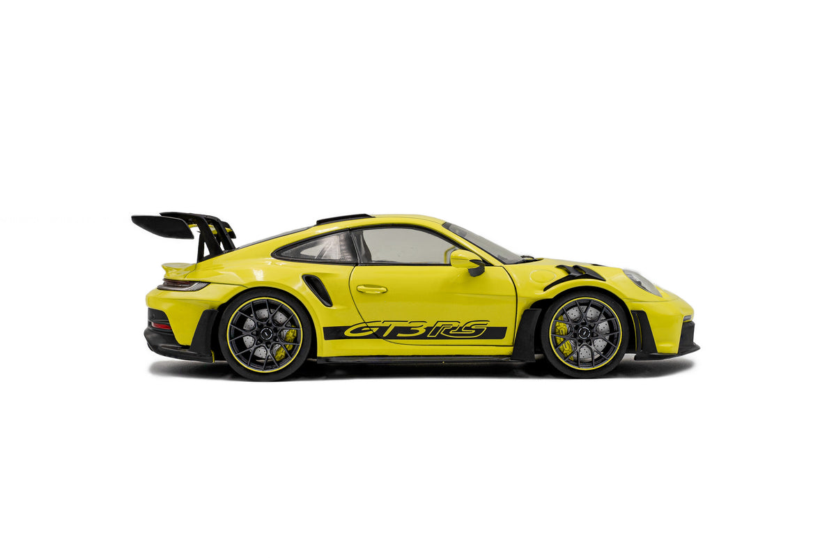 Porsche 911 GT3 RS Solido Works Neon Lime - 2024 - 1:18