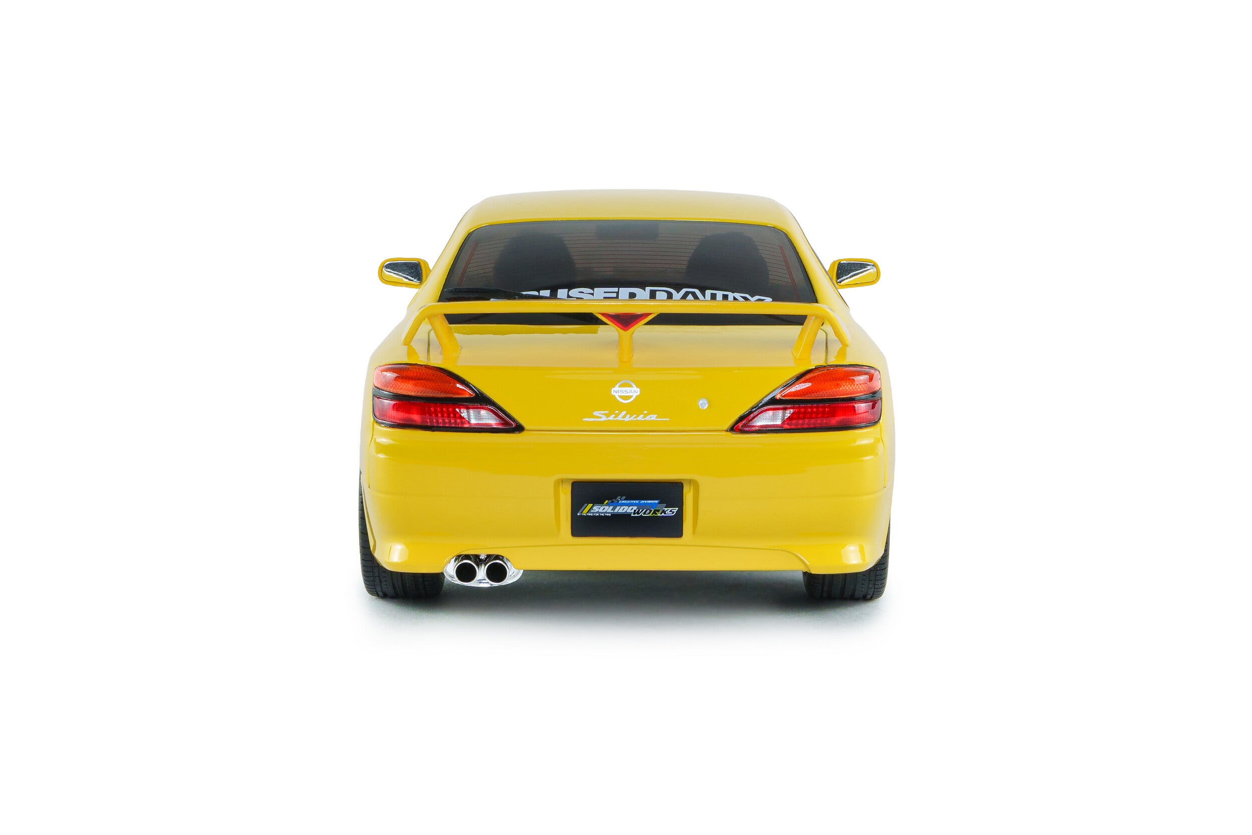 Nissan Silvia (S15) Spec-R Aero - Lightning Yellow - 1999 - 1:18