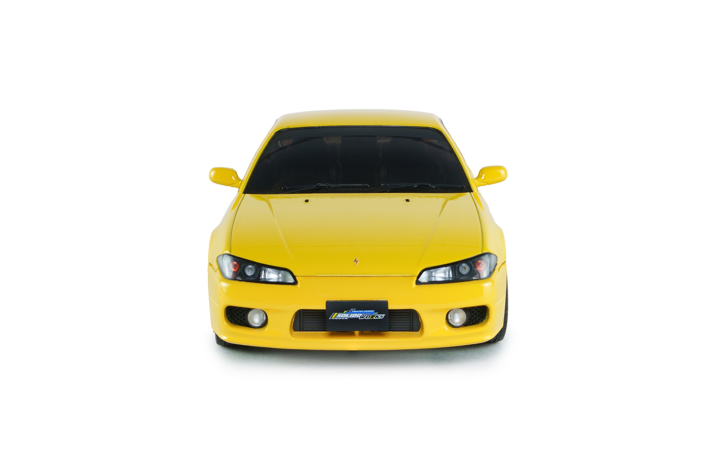 Nissan Silvia (S15) Spec-R Aero - Lightning Yellow - 1999 - 1:18