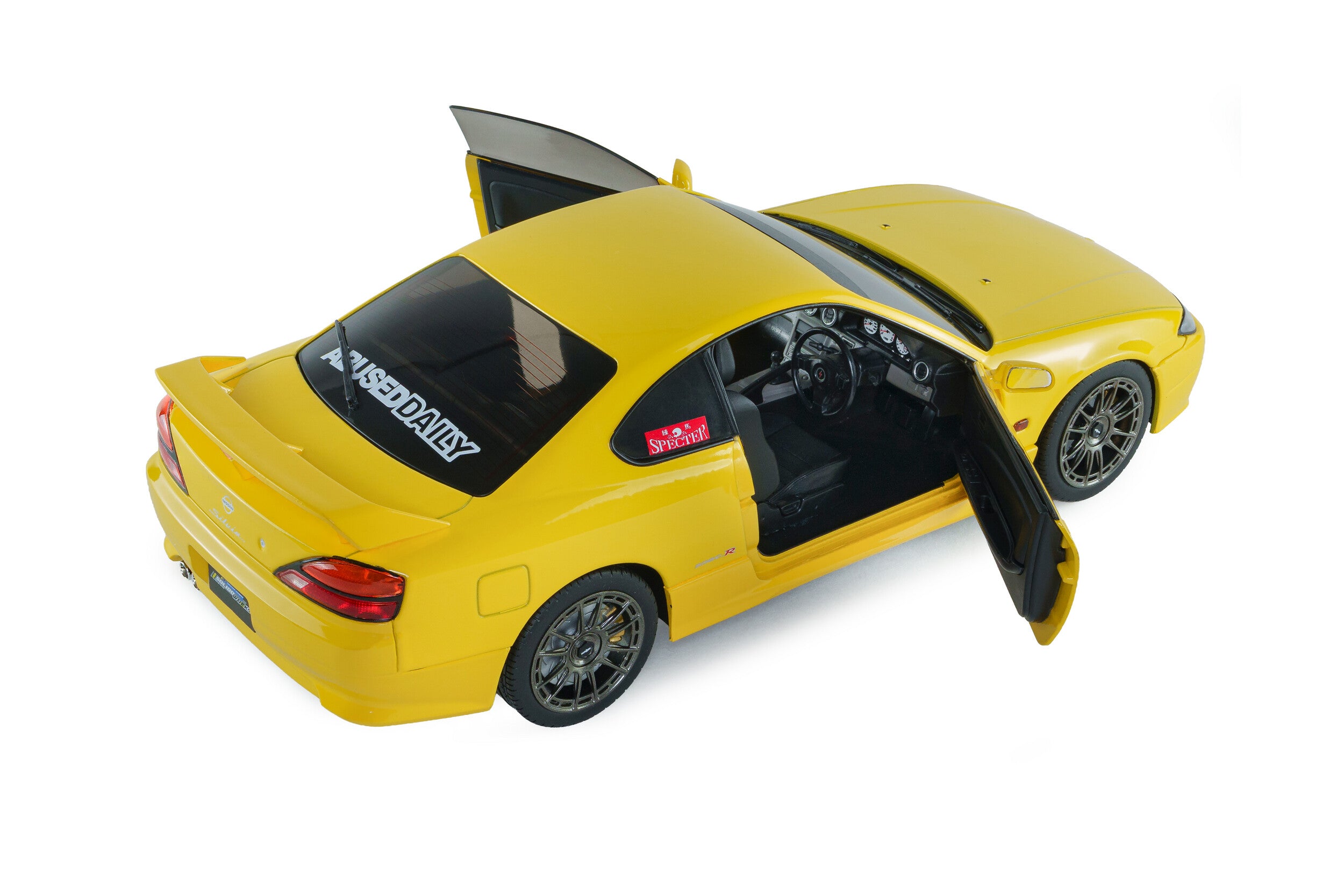 Nissan Silvia (S15) Spec-R Aero - Lightning Yellow - 1999 - 1:18