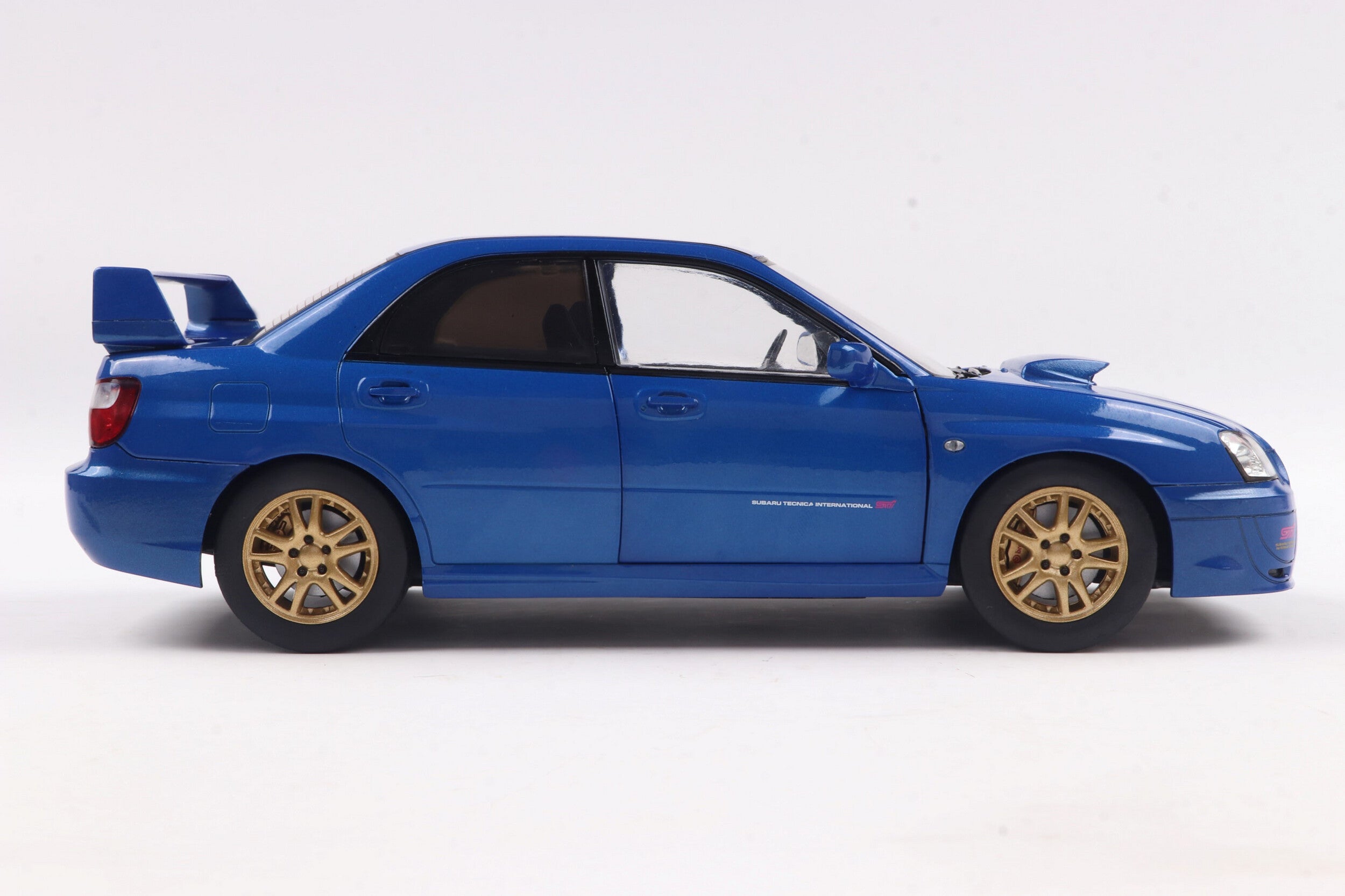 Subaru Impreza WRX STI - Sonic Blue - 2003 - 1:18