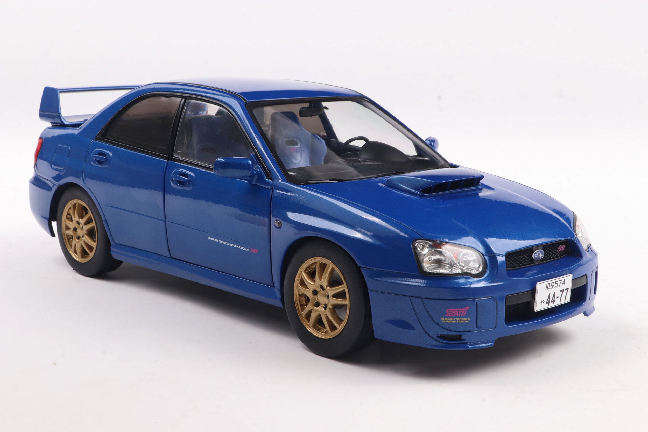 Subaru Impreza WRX STI - Sonic Blue - 2003 - 1:18