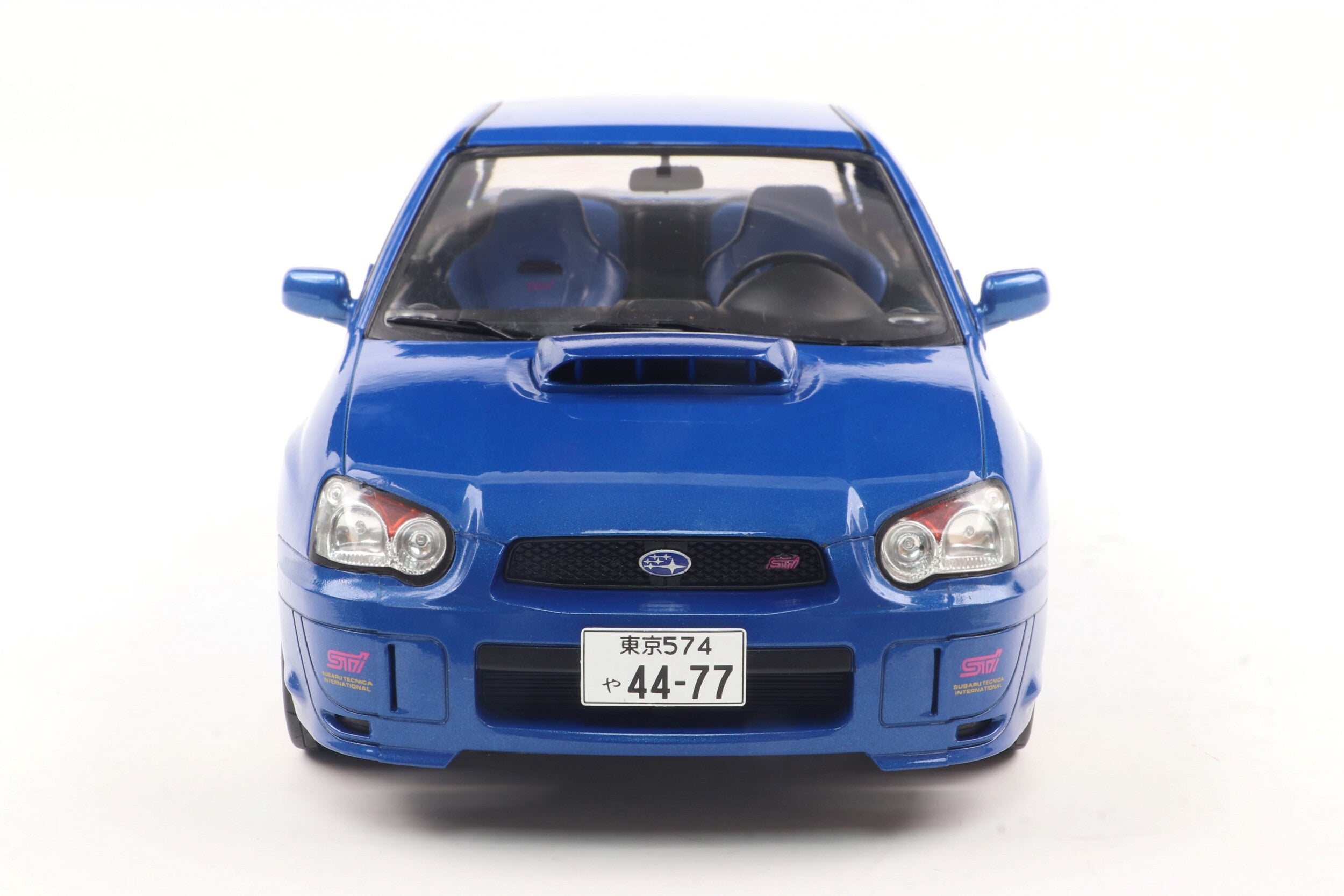 Subaru Impreza WRX STI - Sonic Blue - 2003 - 1:18