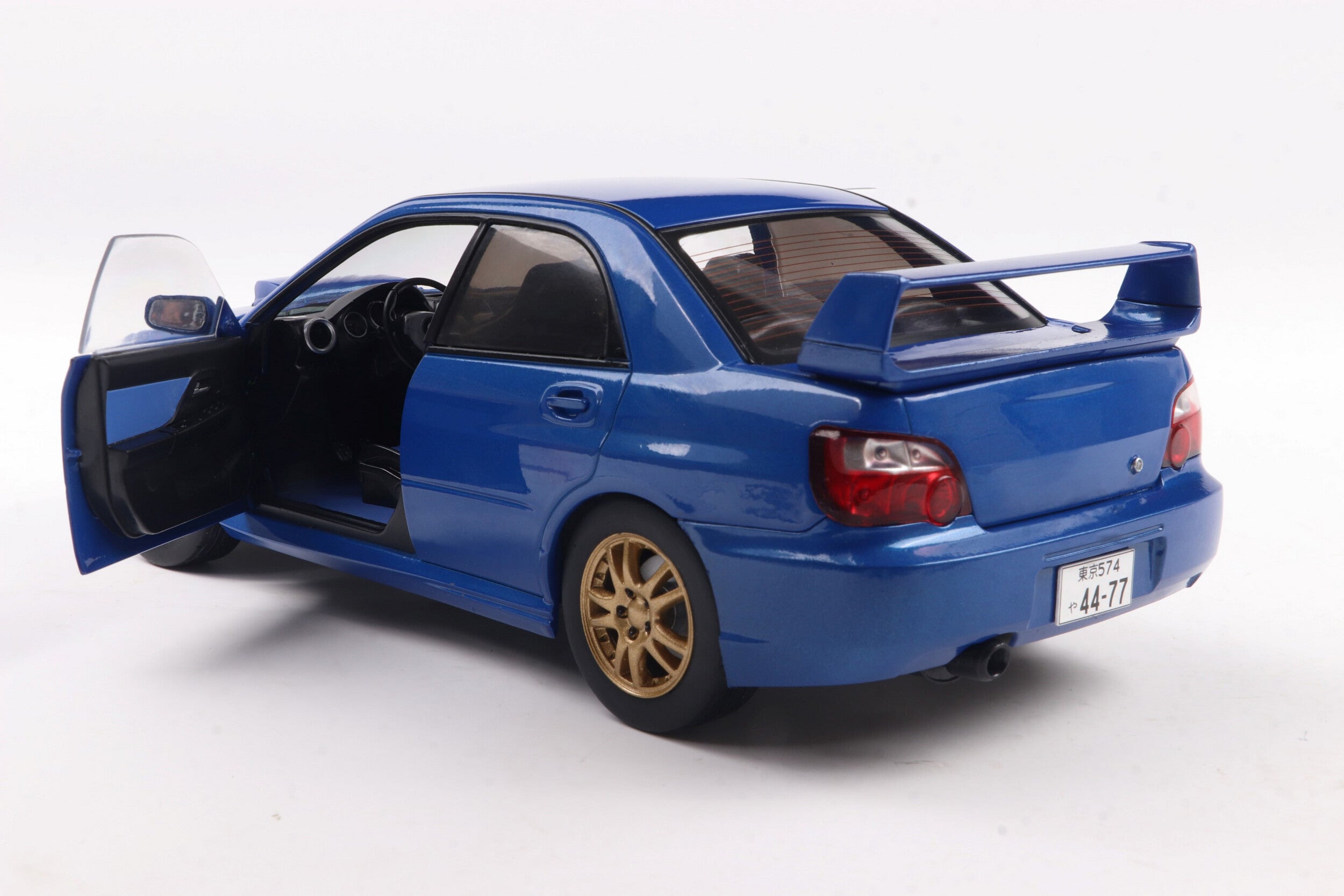 Subaru Impreza WRX STI - Sonic Blue - 2003 - 1:18