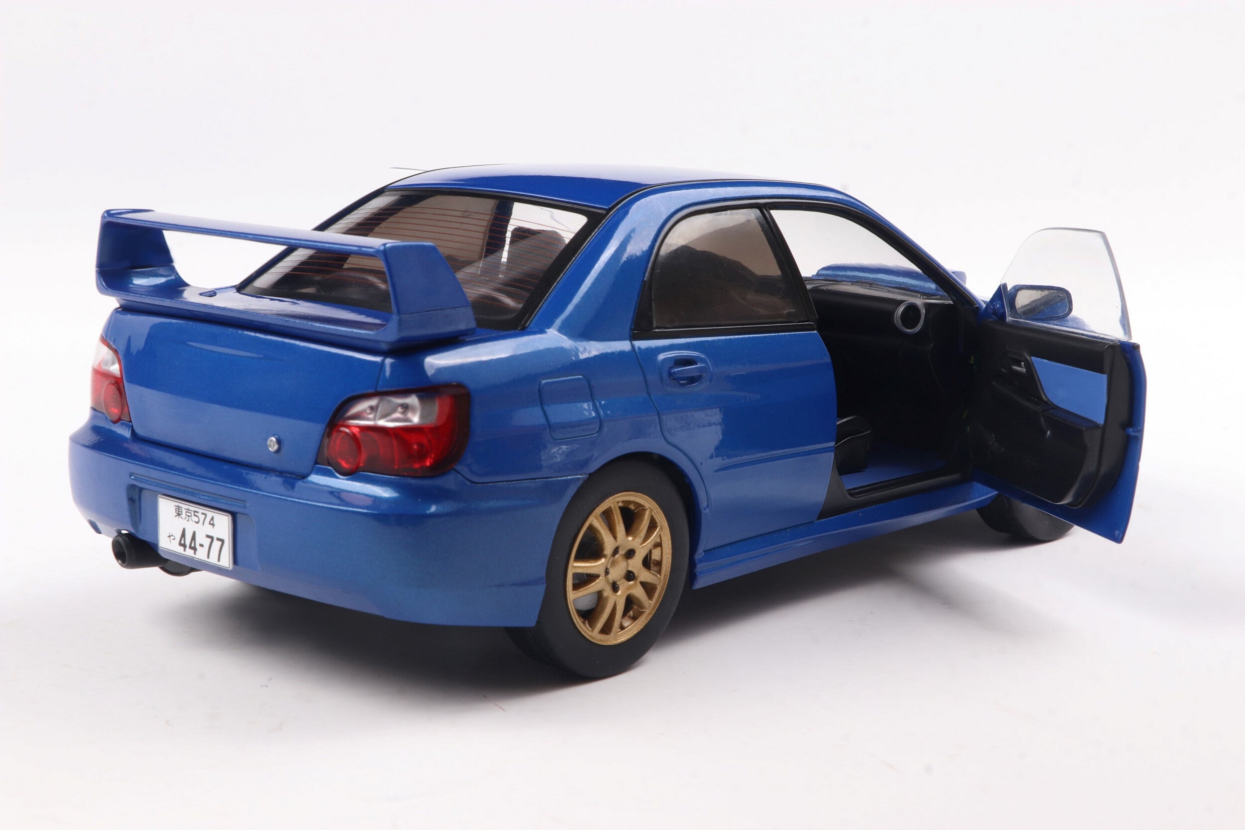 Subaru Impreza WRX STI - Sonic Blue - 2003 - 1:18