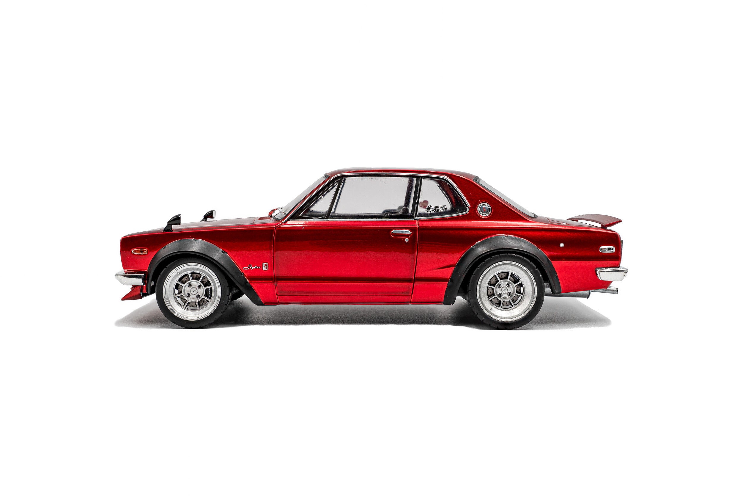 Nissan Skyline C10 Hakosuka Solido Works - Red Metallic - 1970 - 1:18