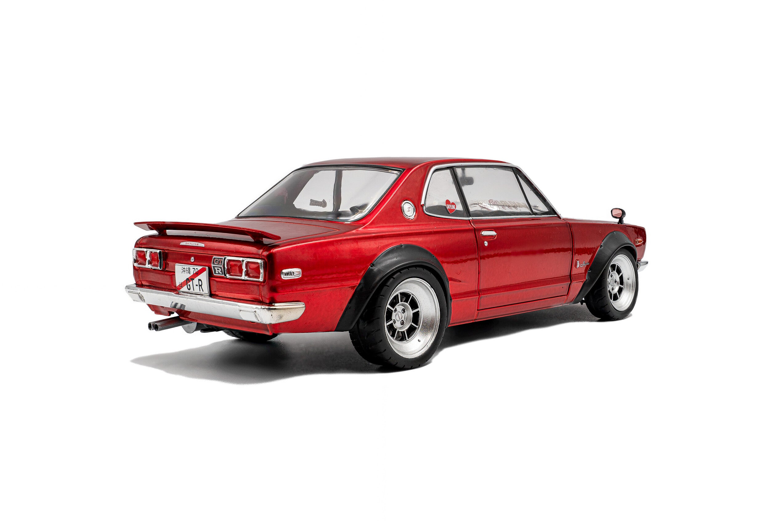 Nissan Skyline C10 Hakosuka Solido Works - Red Metallic - 1970 - 1:18