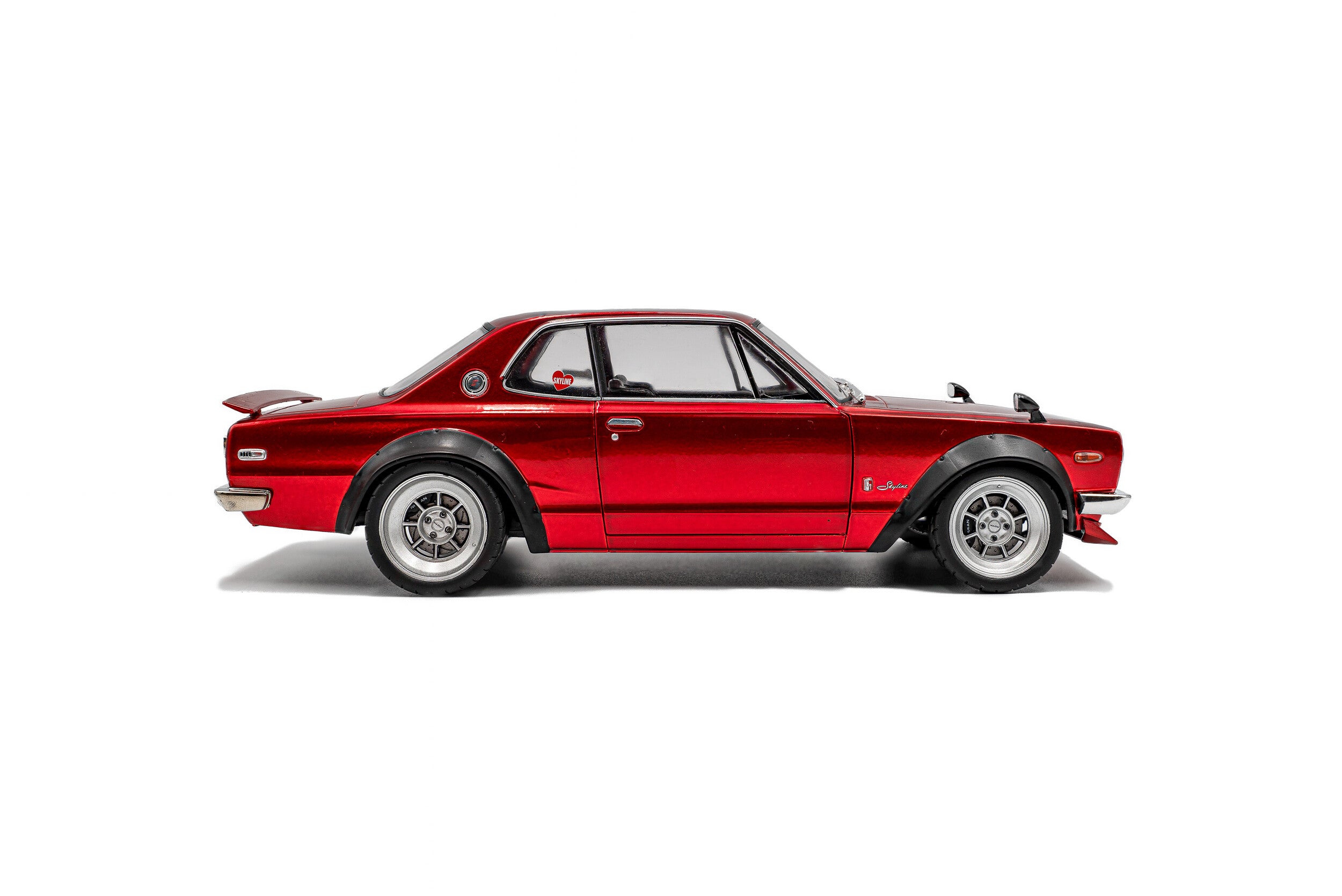 Nissan Skyline C10 Hakosuka Solido Works - Red Metallic - 1970 - 1:18