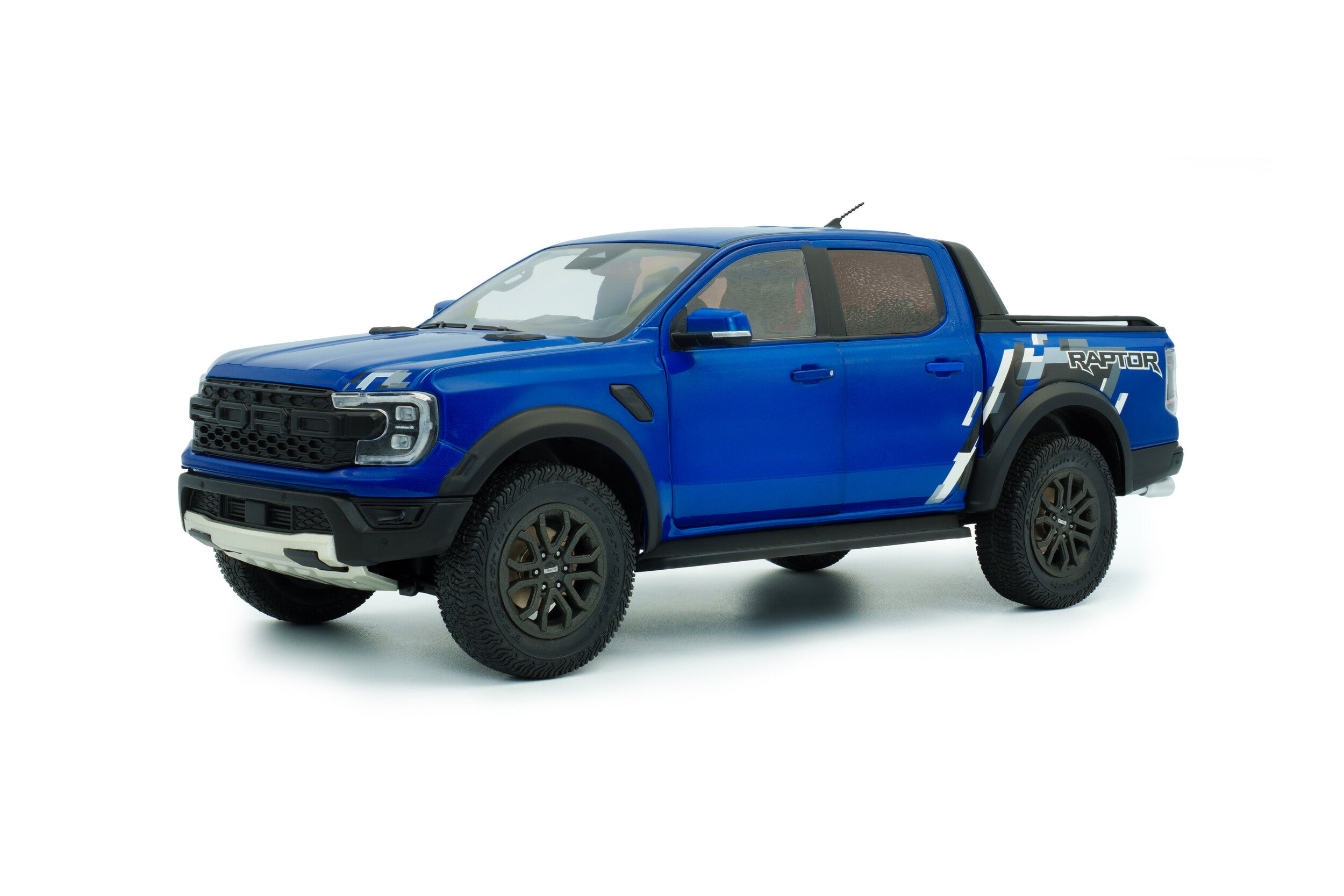 Ford Ranger Raptor - Blue Lightning - 2024 - 1:18