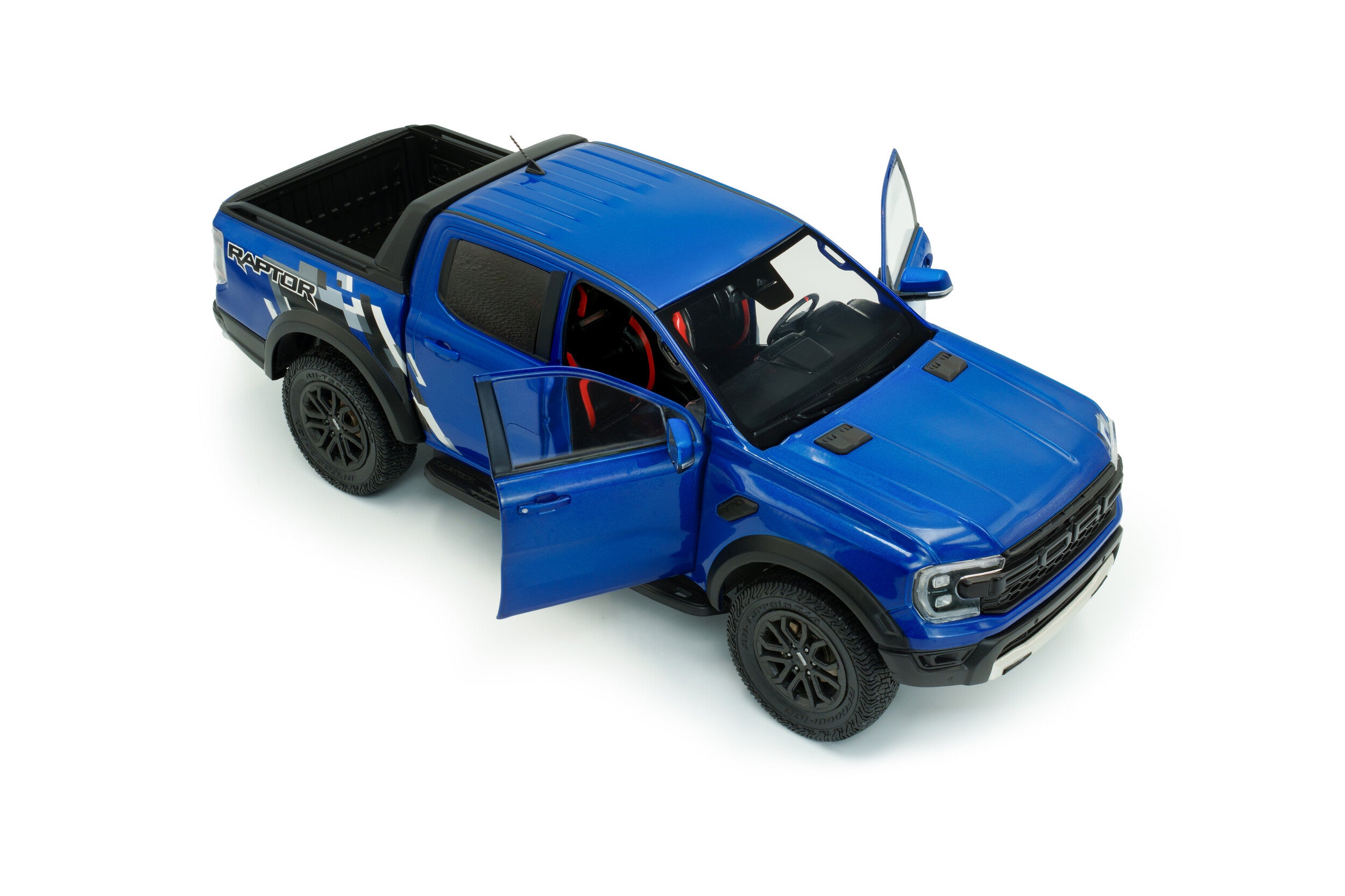 Ford Ranger Raptor - Blue Lightning - 2024 - 1:18