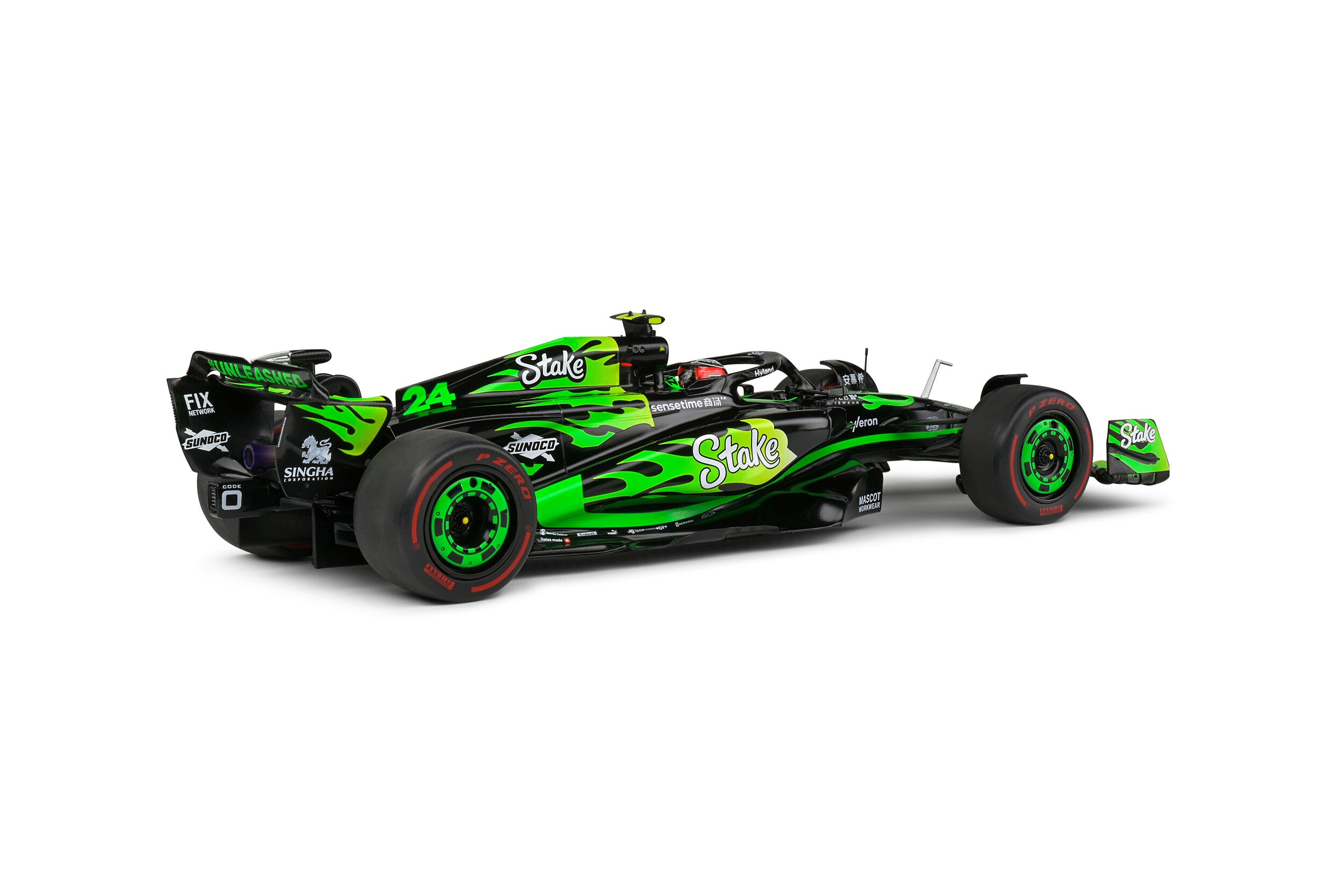 Kick Sauber F1 Team C44 - GP Las Vegas 2024 - #77 Z. Guanyu - 1:18