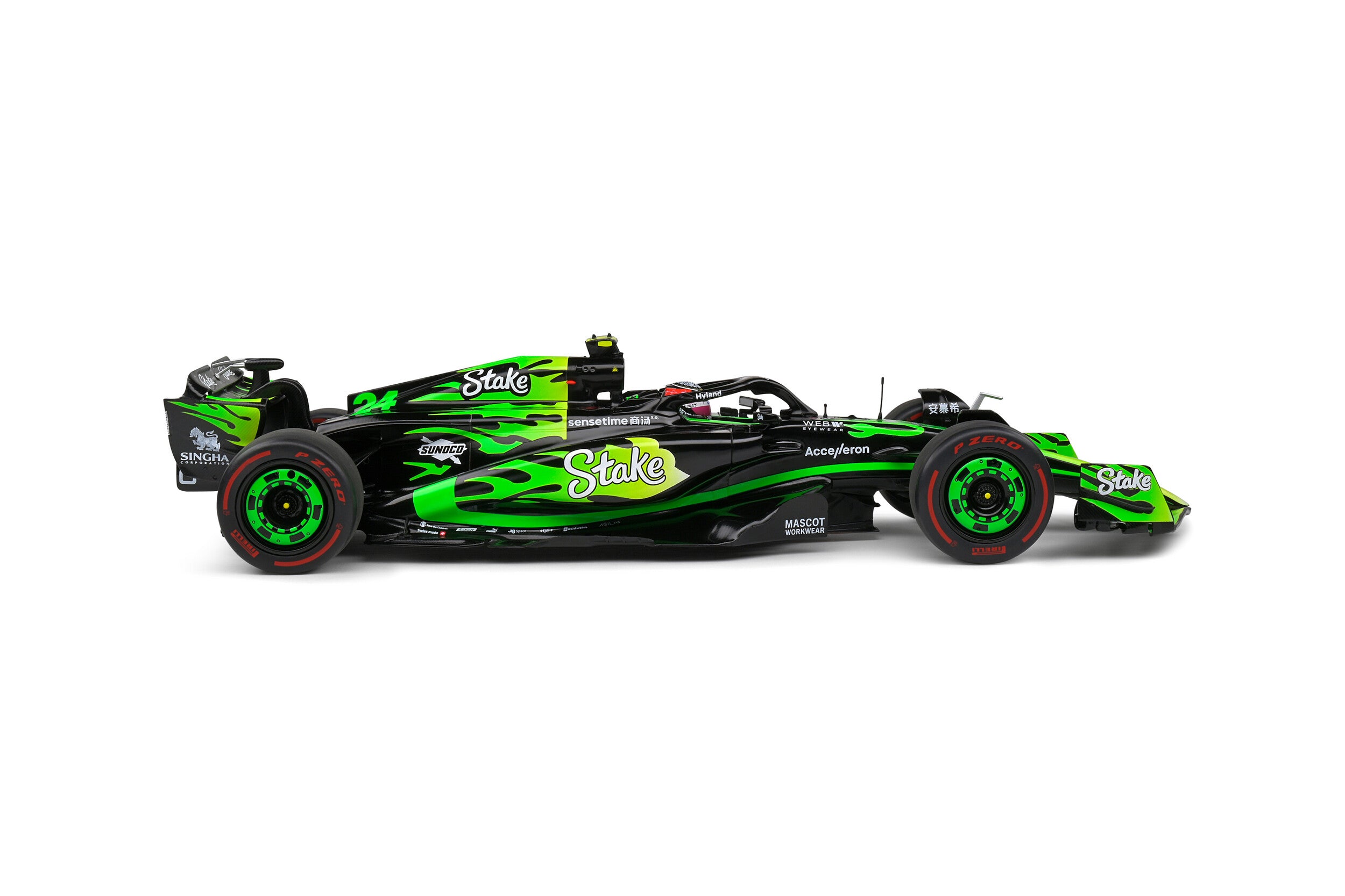 Kick Sauber F1 Team C44 - GP Las Vegas 2024 - #77 Z. Guanyu - 1:18