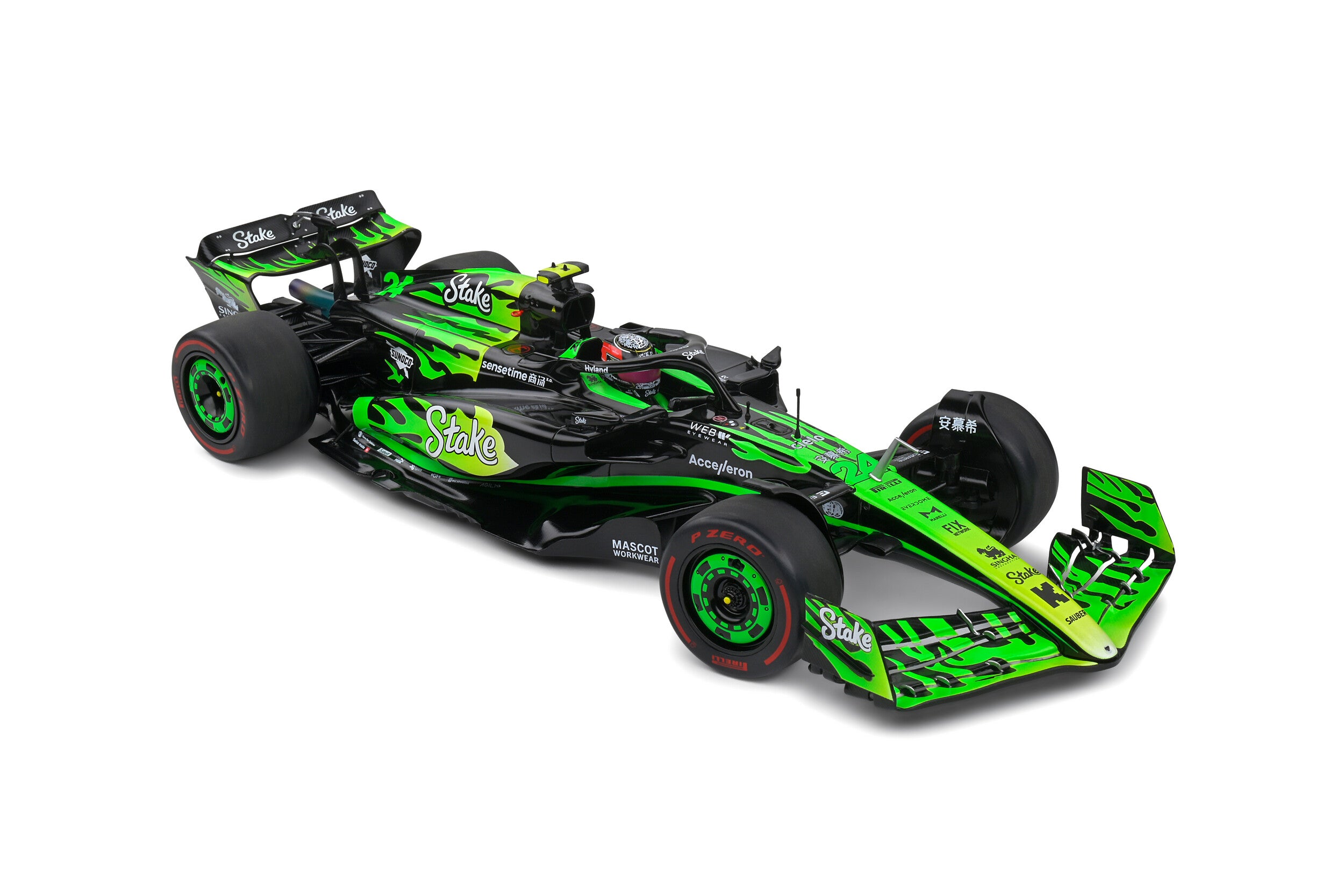 Kick Sauber F1 Team C44 - GP Las Vegas 2024 - #77 Z. Guanyu - 1:18