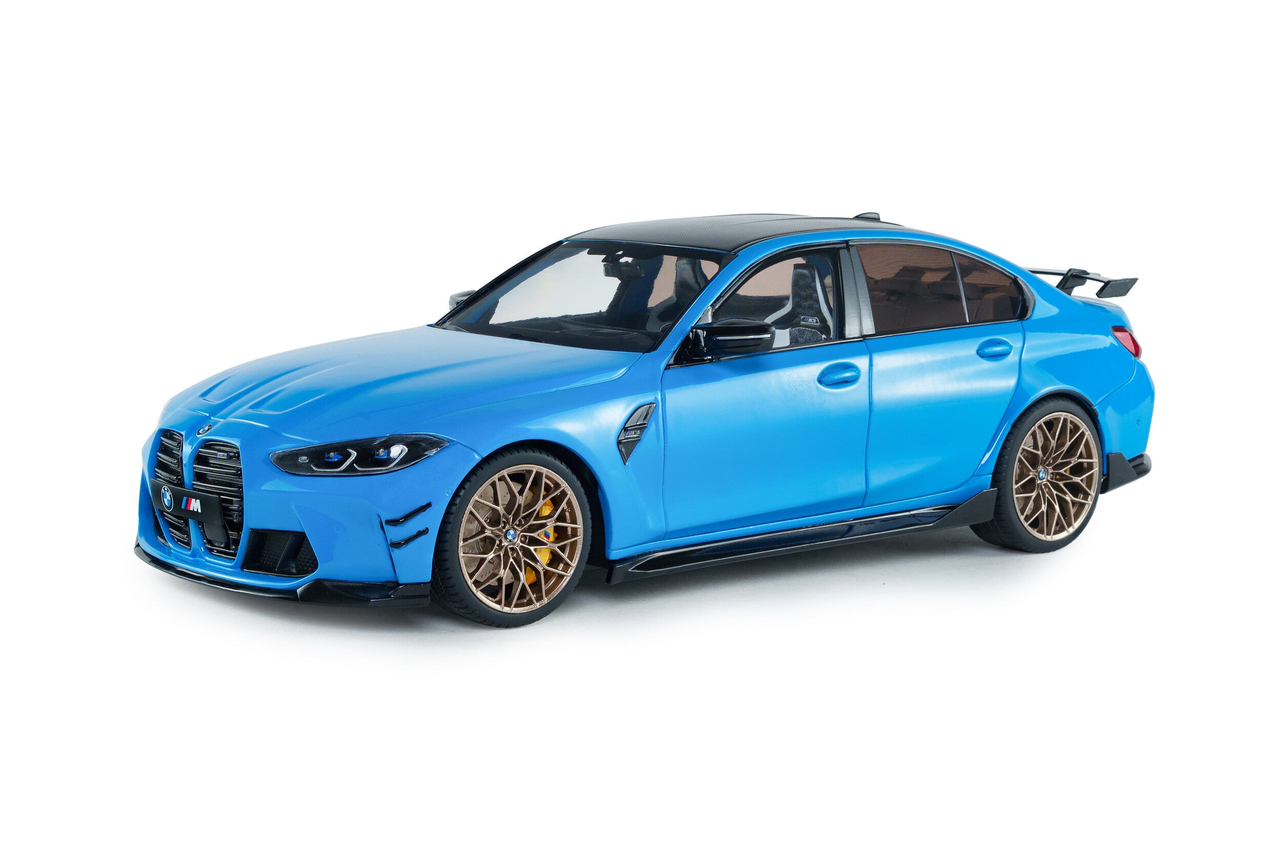 BMW M3 Performance Parts - Daytona Beach Blue - 2024 - 1:18