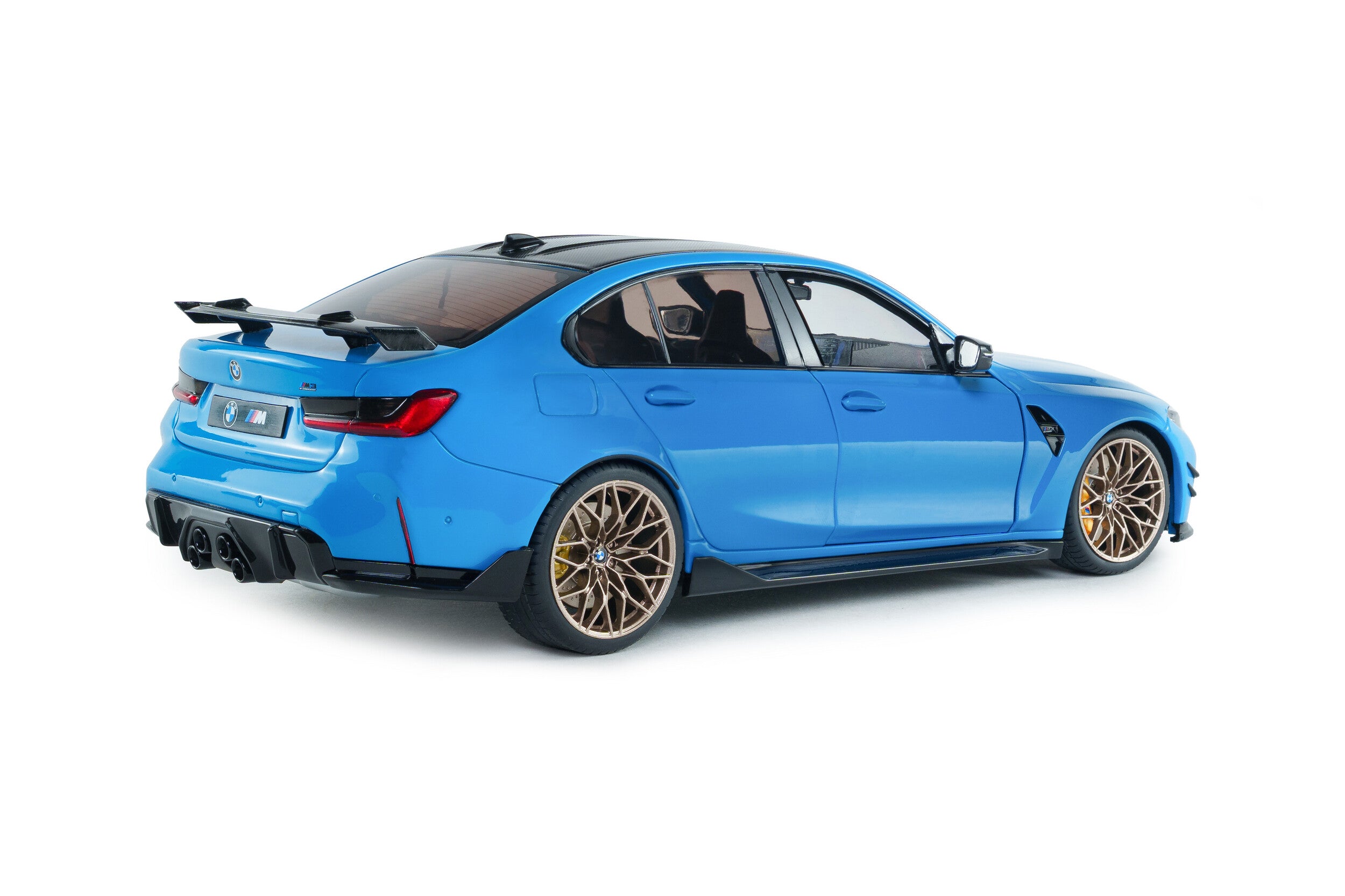 BMW M3 Performance Parts - Daytona Beach Blue - 2024 - 1:18
