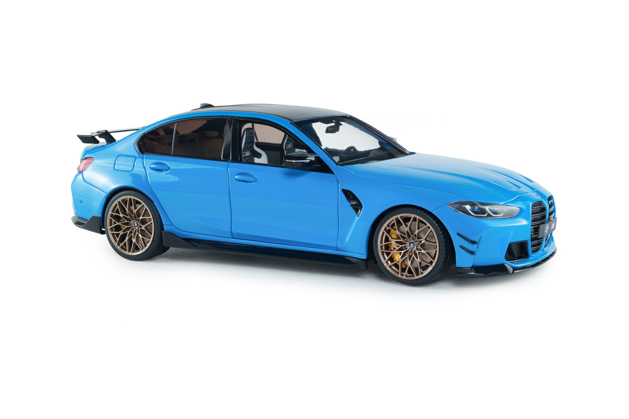 BMW M3 Performance Parts - Daytona Beach Blue - 2024 - 1:18