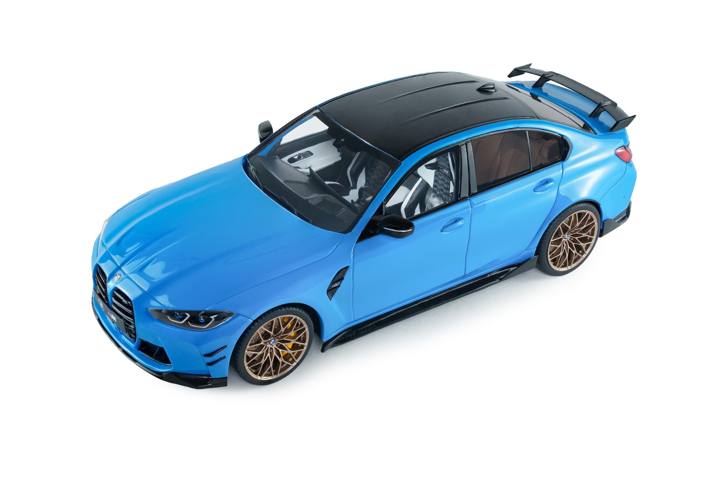 BMW M3 Performance Parts - Daytona Beach Blue - 2024 - 1:18