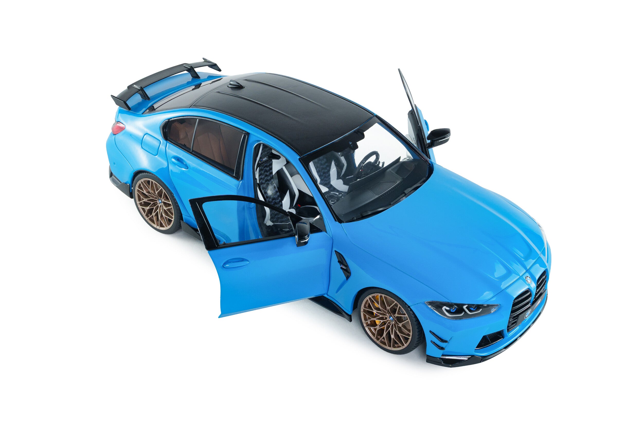 BMW M3 Performance Parts - Daytona Beach Blue - 2024 - 1:18