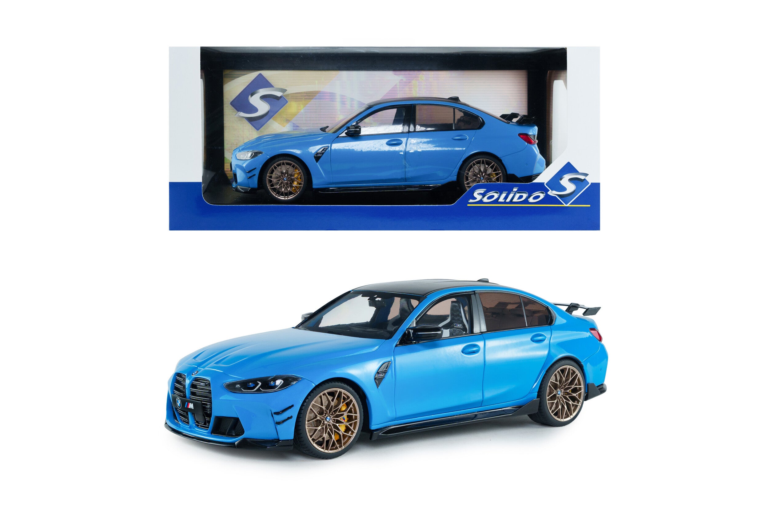 BMW M3 Performance Parts - Daytona Beach Blue - 2024 - 1:18