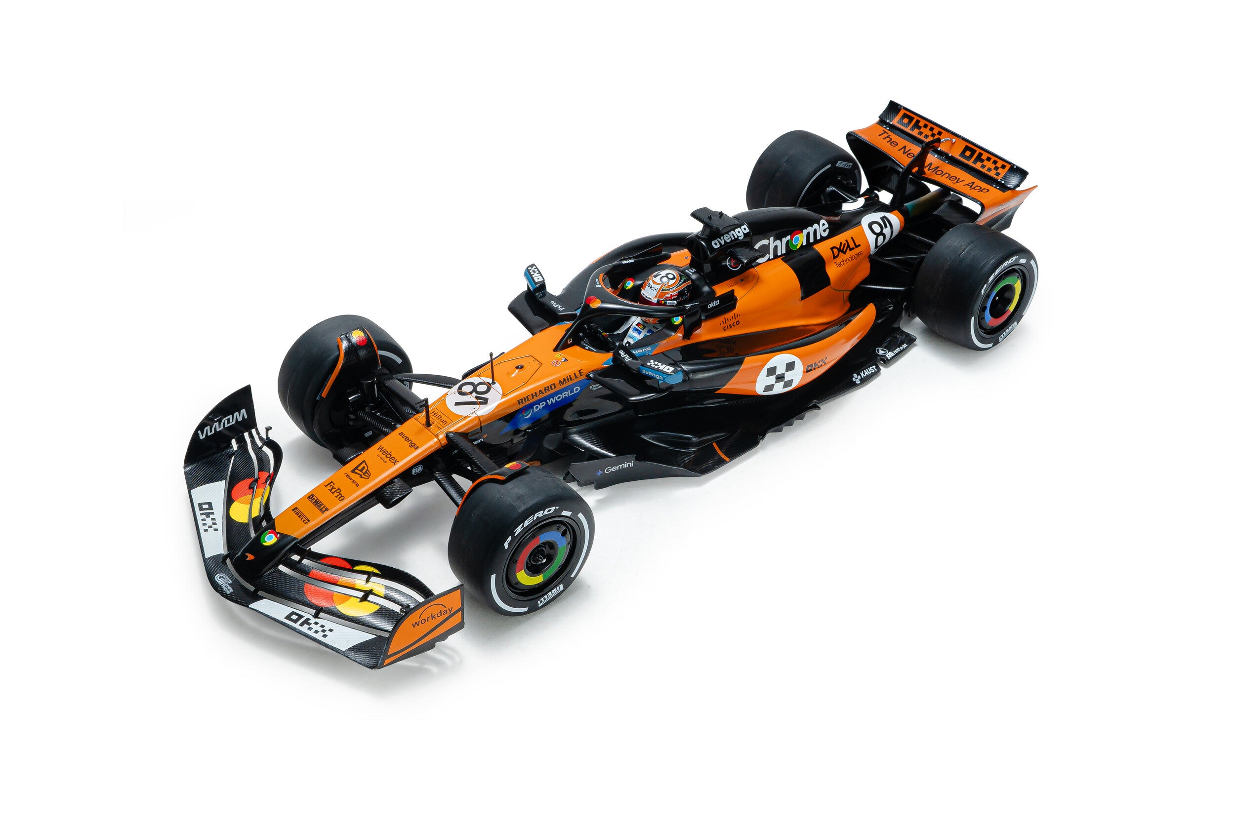 F1 McLaren MCL39 - GP Monaco 2025 - #81 O.Piastri - 1:18