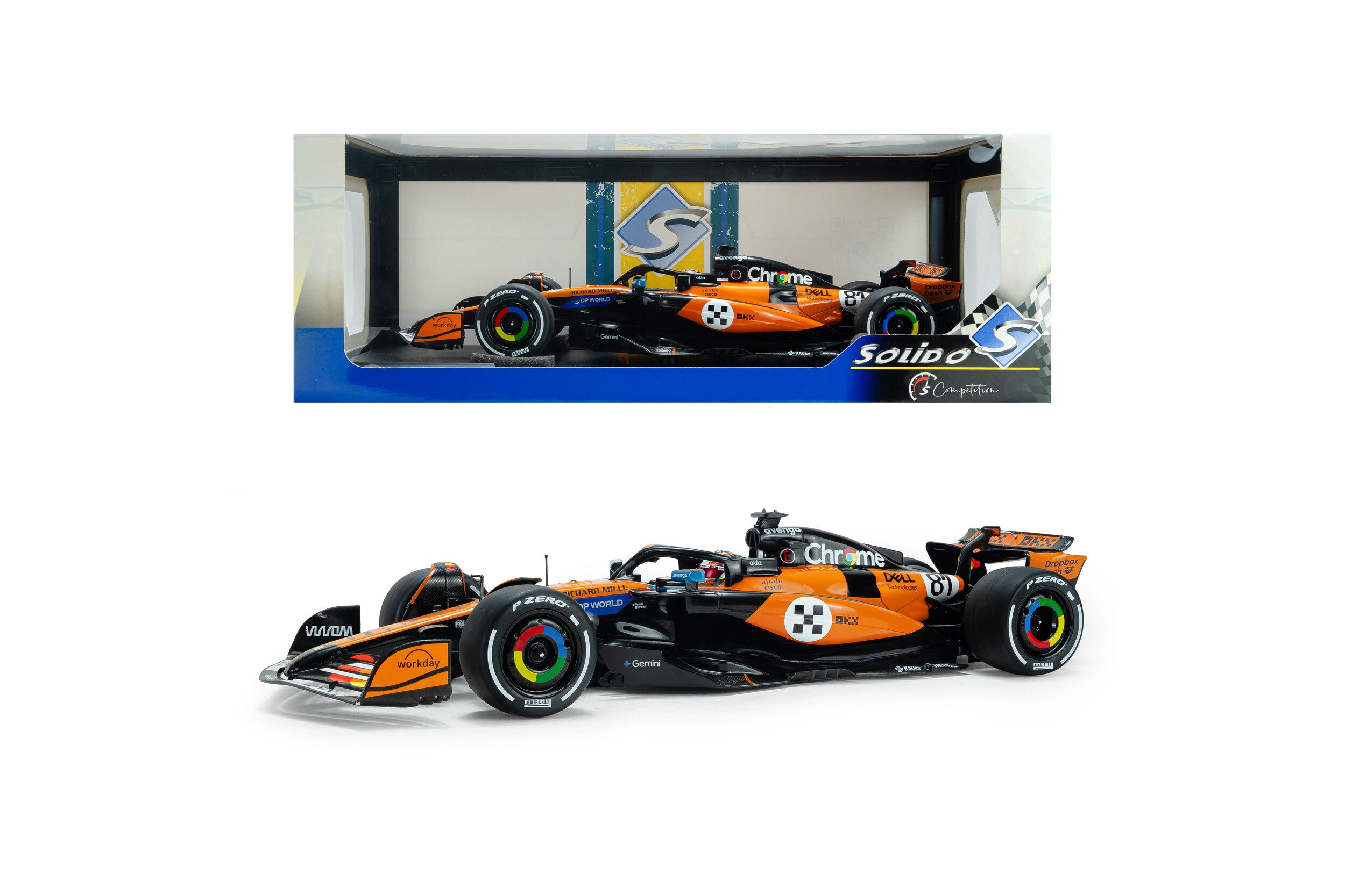 F1 McLaren MCL39 - GP Monaco 2025 - #81 O.Piastri - 1:18