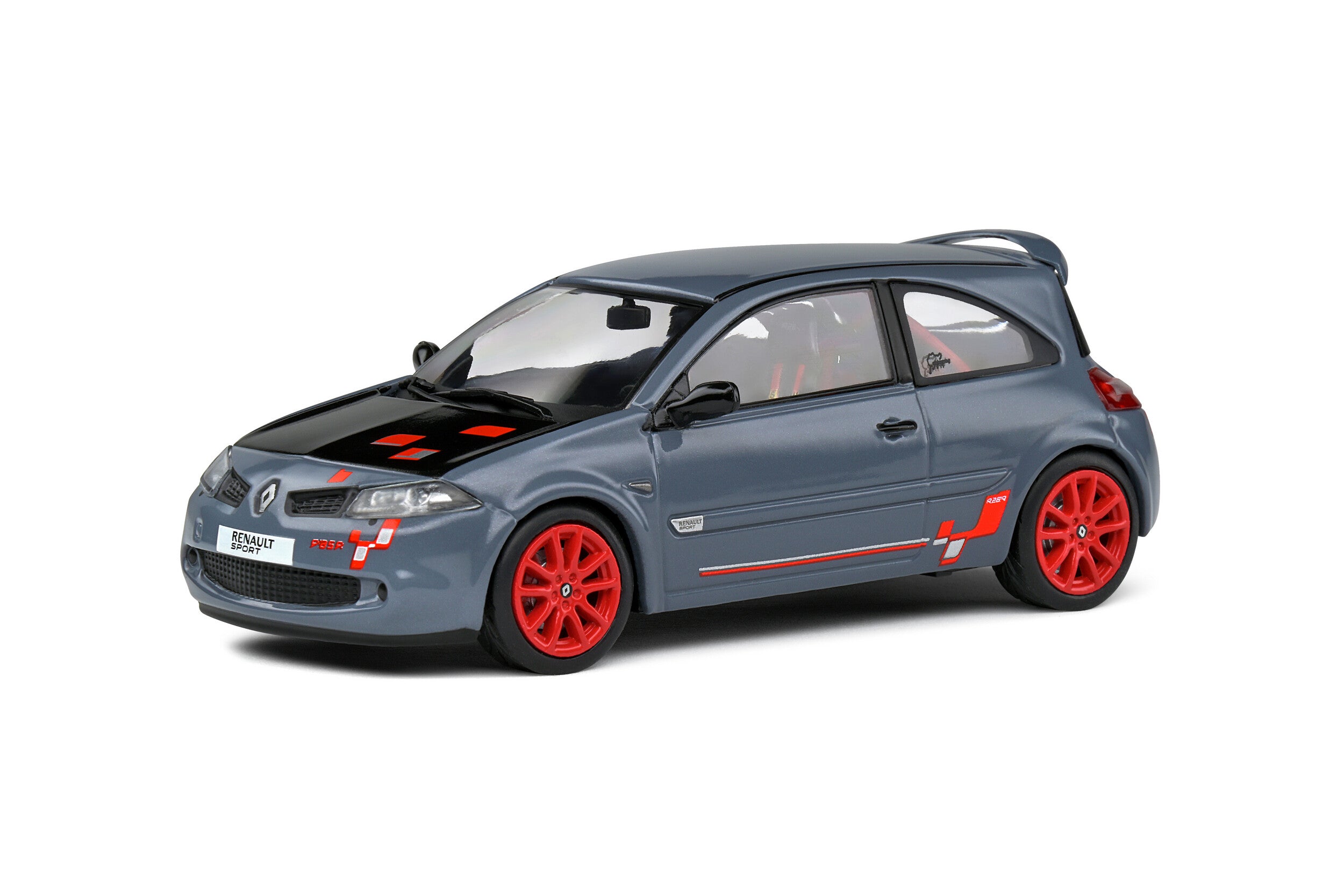 Renault Mégane 2 R26.R - Moonstone Grey - 1:43