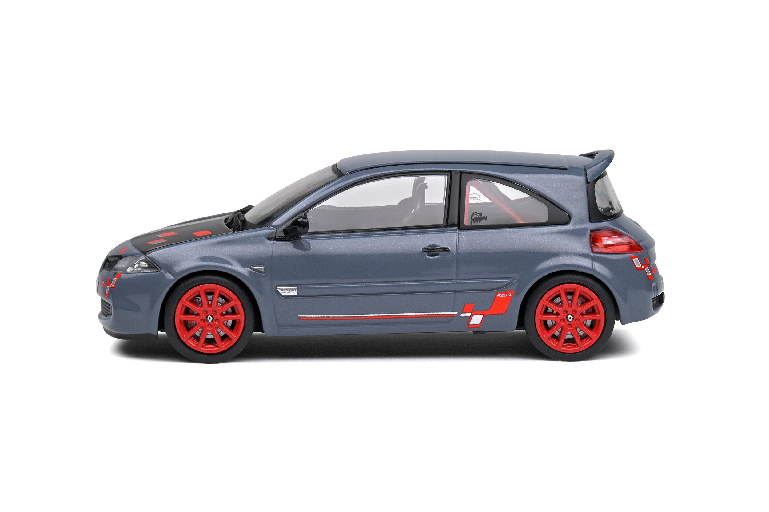 Renault Mégane 2 R26.R - Moonstone Grey - 1:43