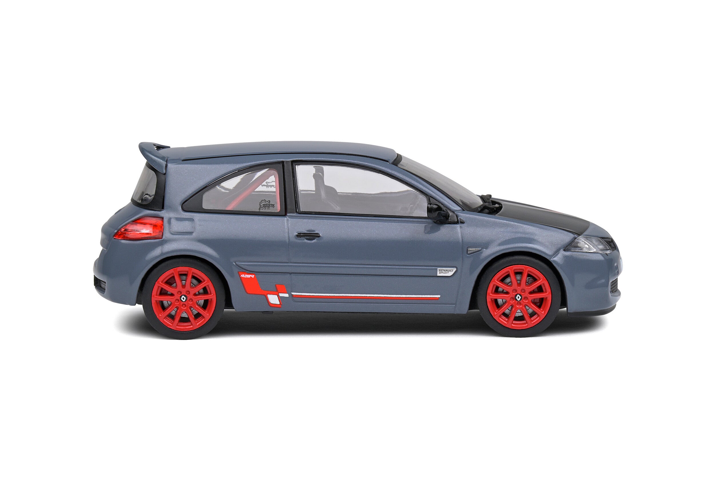 Renault Mégane 2 R26.R - Moonstone Grey - 1:43