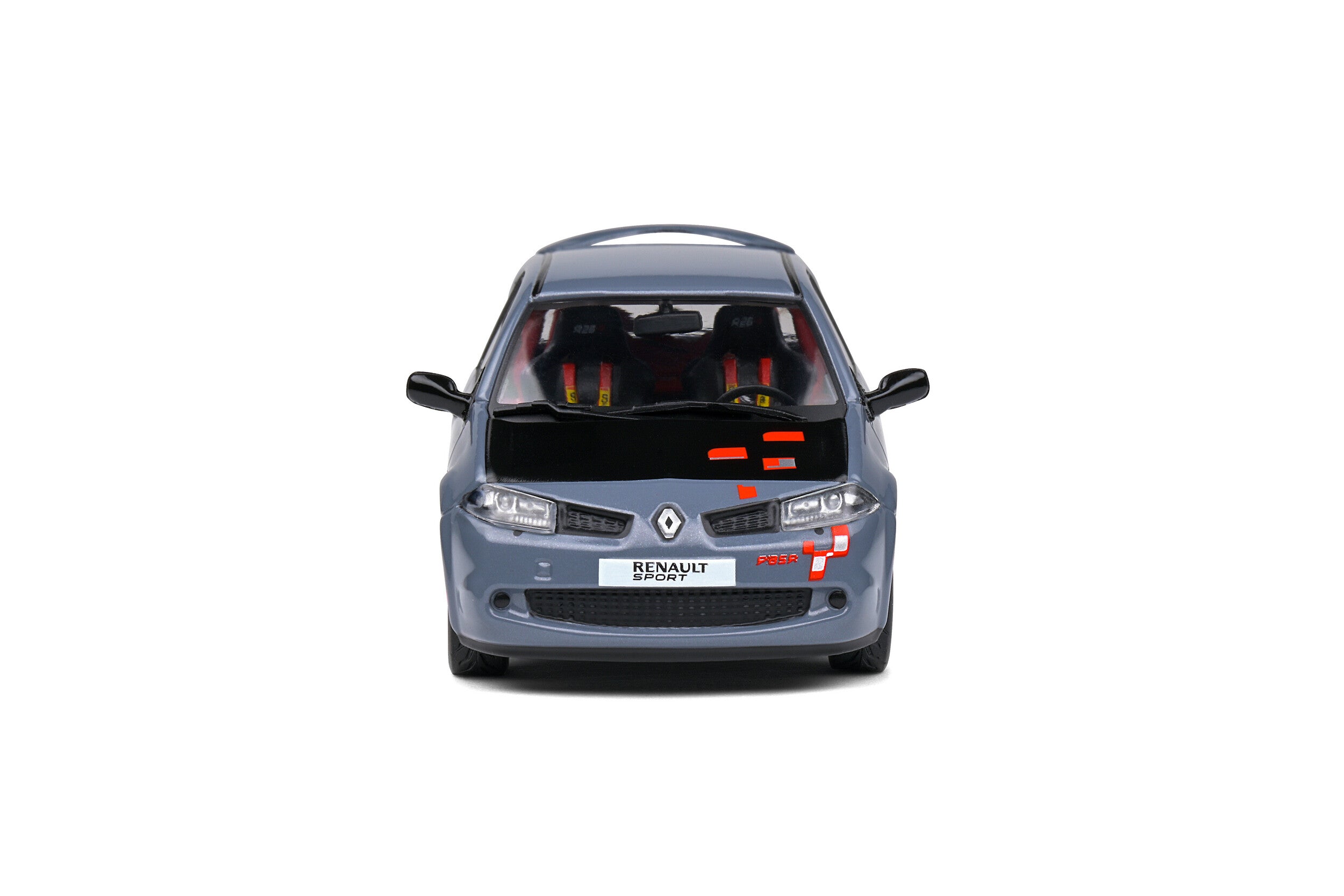 Renault Mégane 2 R26.R - Moonstone Grey - 1:43