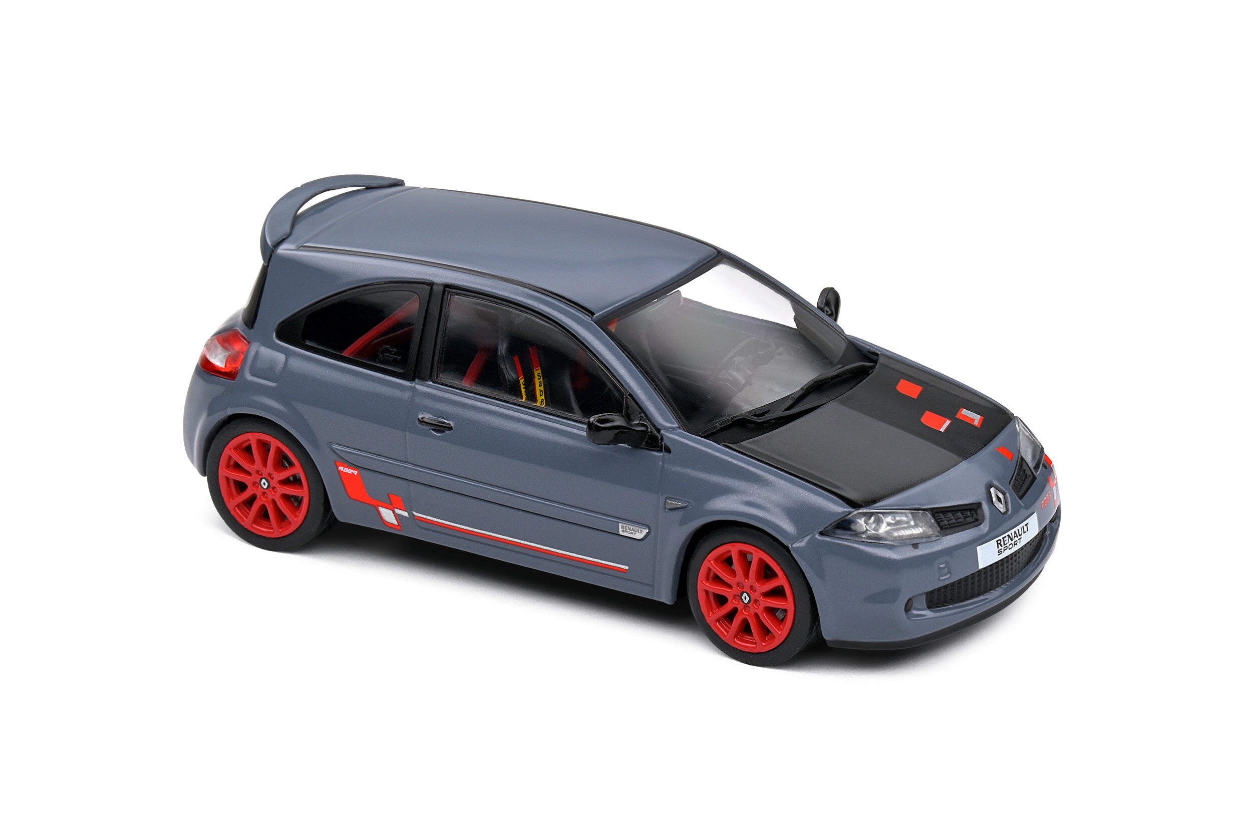 Renault Mégane 2 R26.R - Moonstone Grey - 1:43