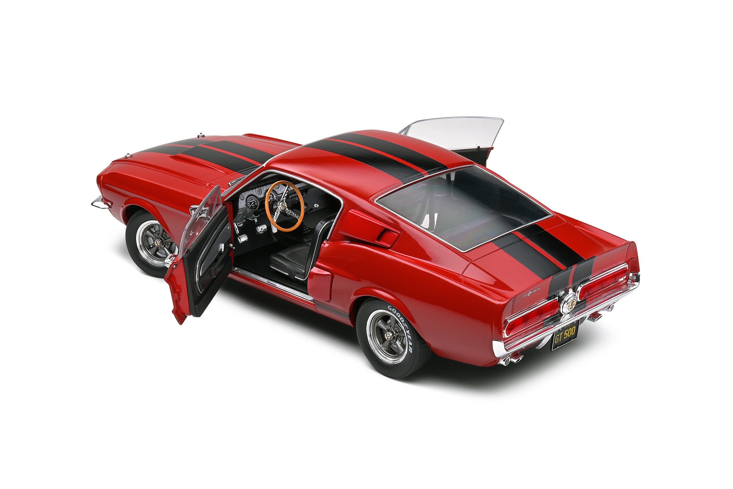 Shelby GT500 - Burgundy Red - 1967 - 1:18