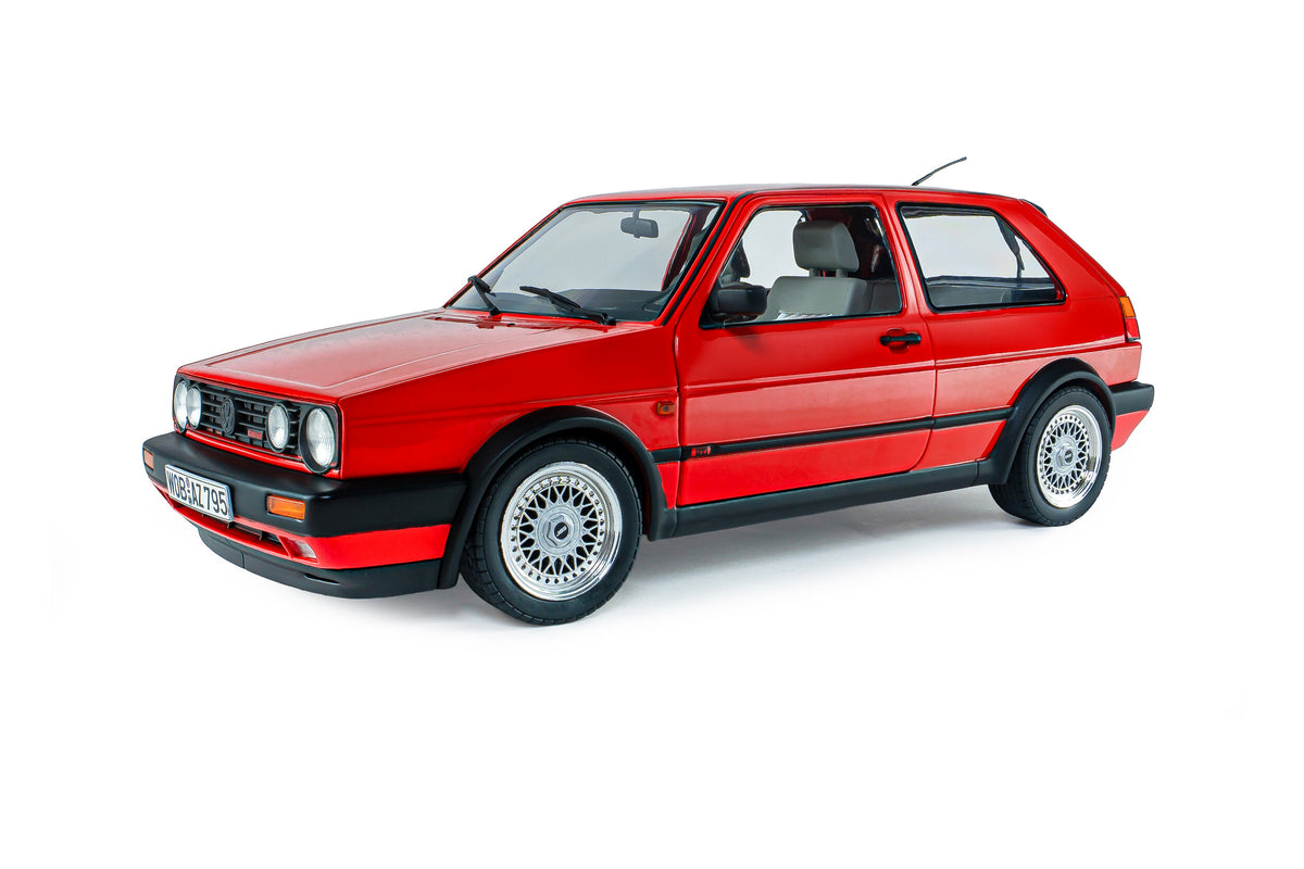 Volkswagen Golf 2 GTI G60 Mars Red - 1989 - 1:18