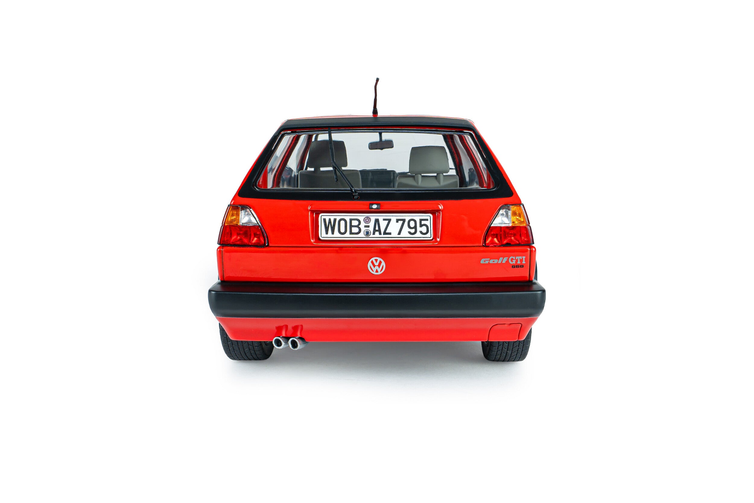 Volkswagen Golf 2 GTI G60 Mars Red - 1989 - 1:18