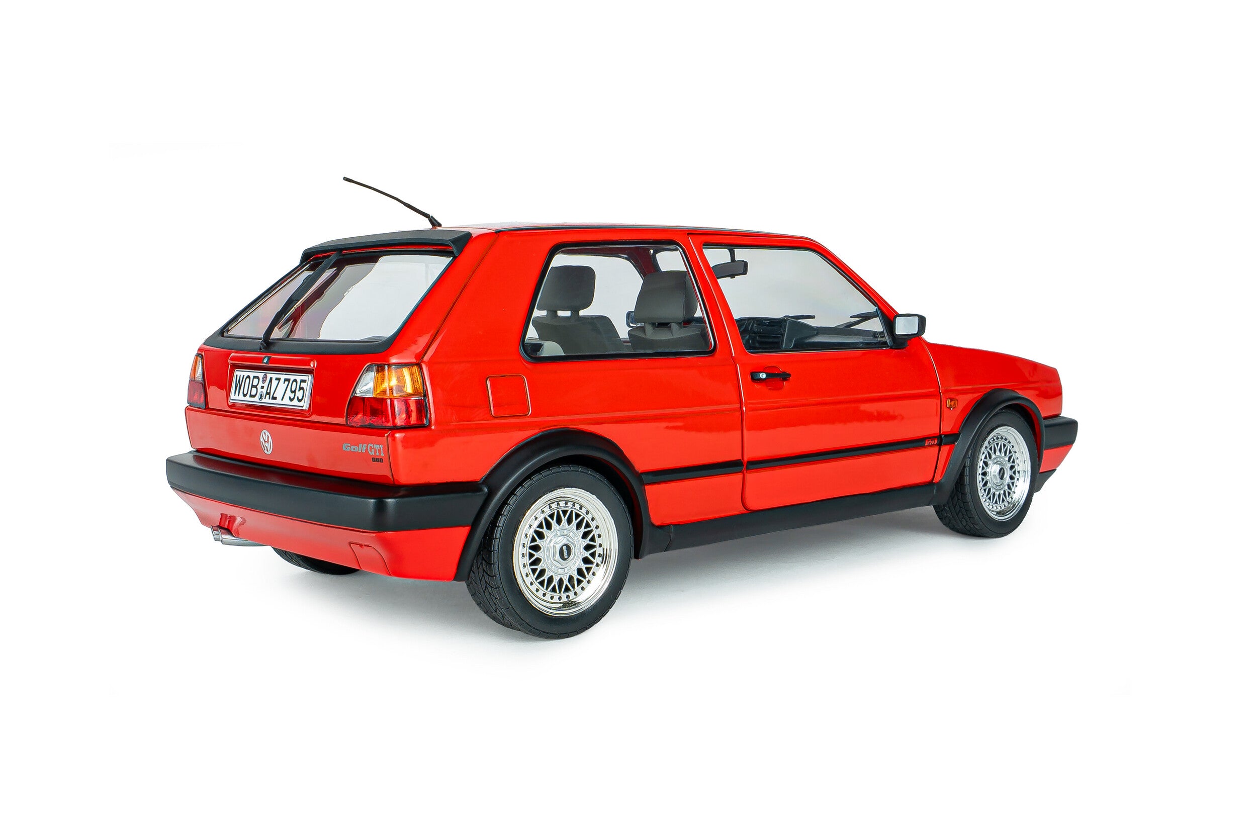 Volkswagen Golf 2 GTI G60 Mars Red - 1989 - 1:18