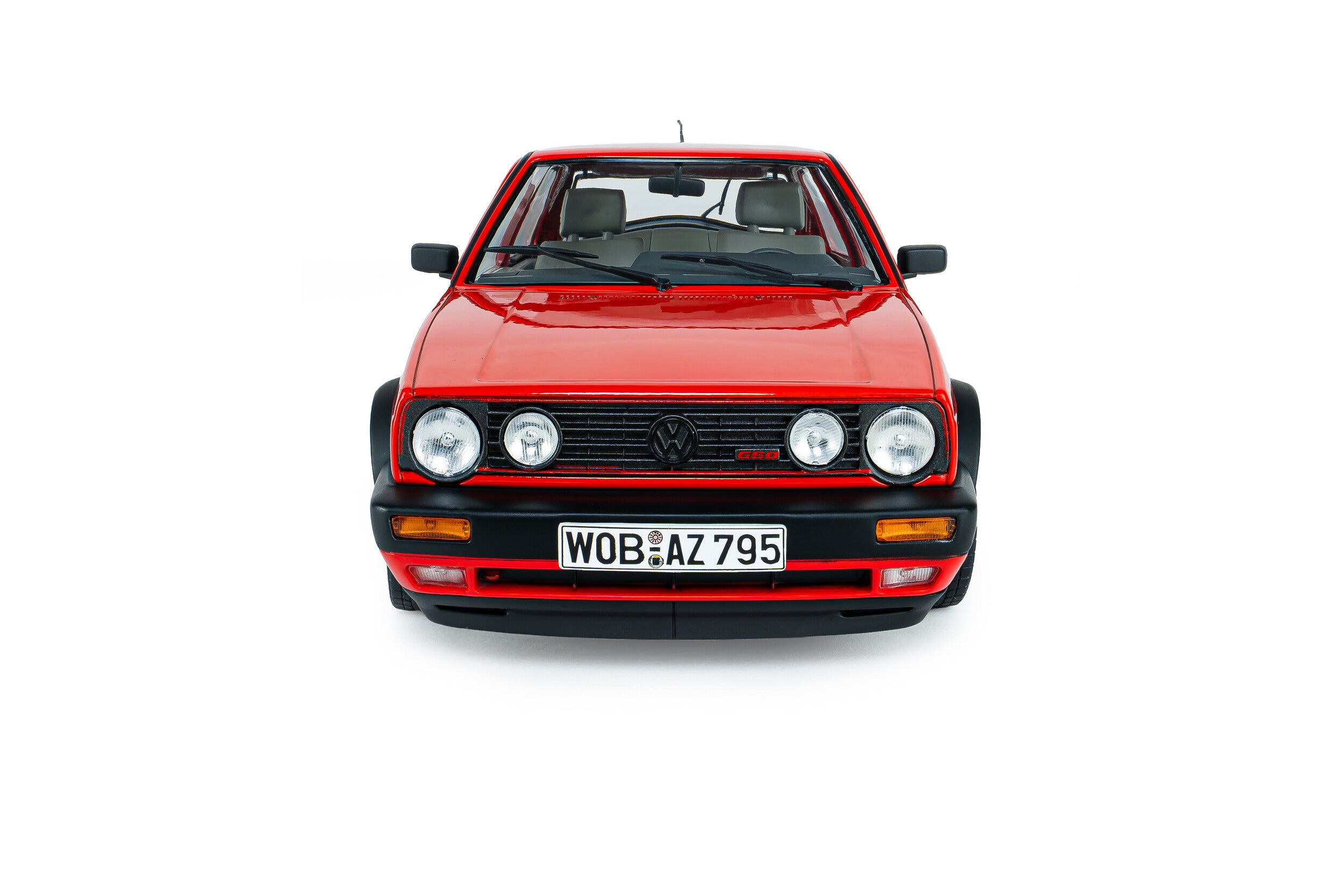 Volkswagen Golf 2 GTI G60 Mars Red - 1989 - 1:18