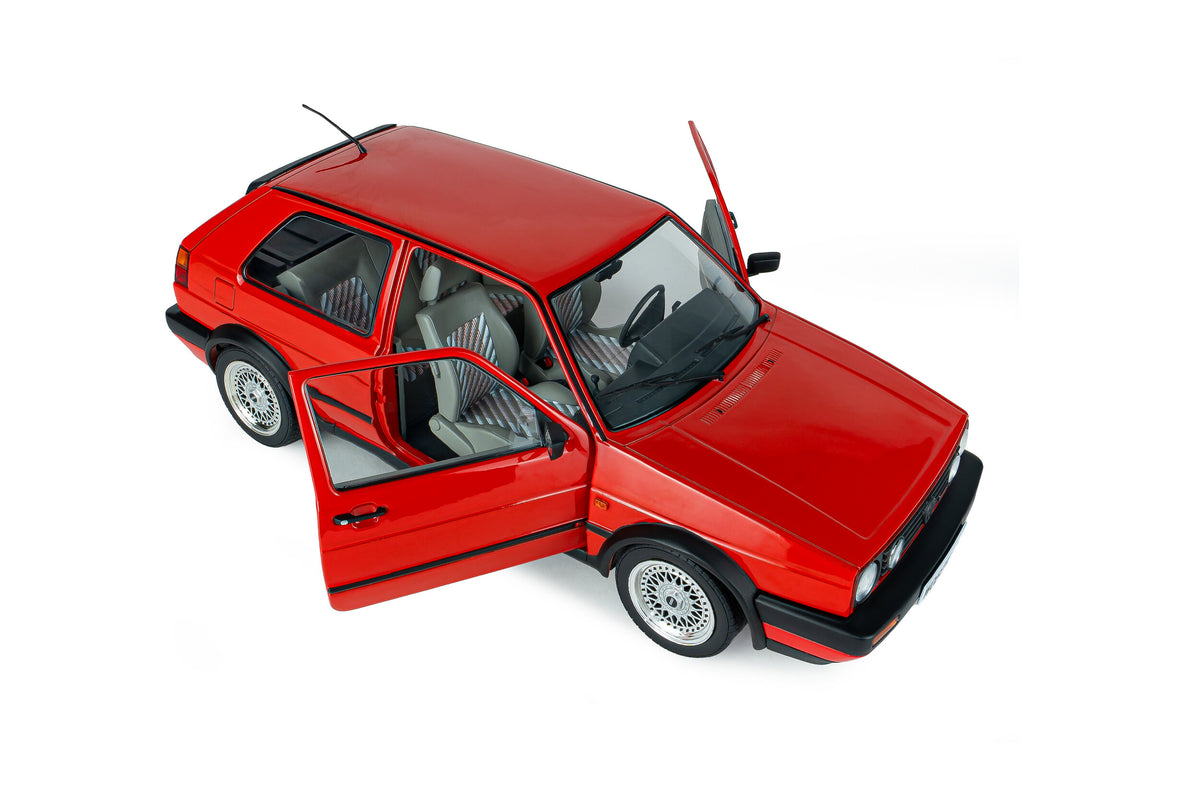 Volkswagen Golf 2 GTI G60 Mars Red - 1989 - 1:18